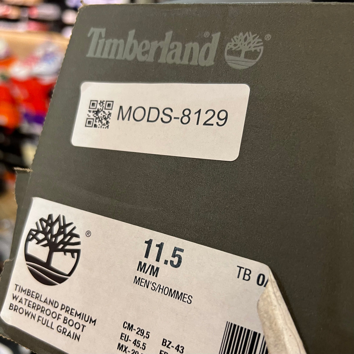 Timberland 40 Below Super Boot Hazel Highway used damaged box 