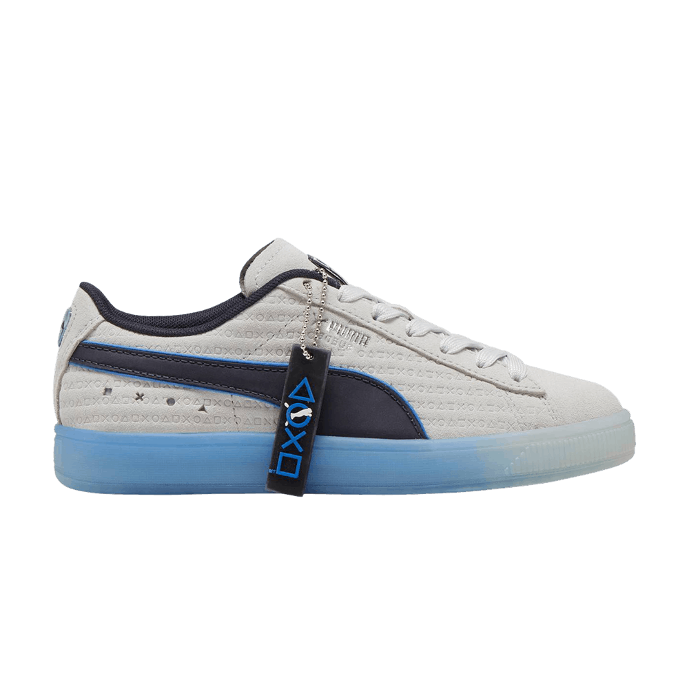 PlayStation x Puma Suede Big Kid 'Glacial Grey'