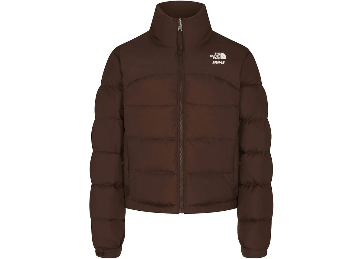 Women's SKIMS x TNF 2000 Retro Nuptse Jacket Cocoa