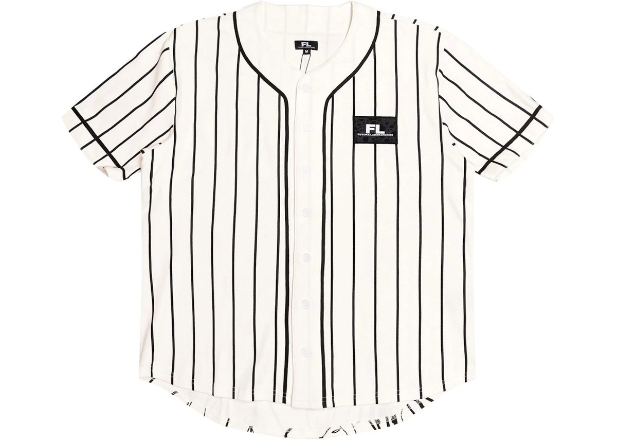 Futura Laboratories Pointman Baseball Jersey White