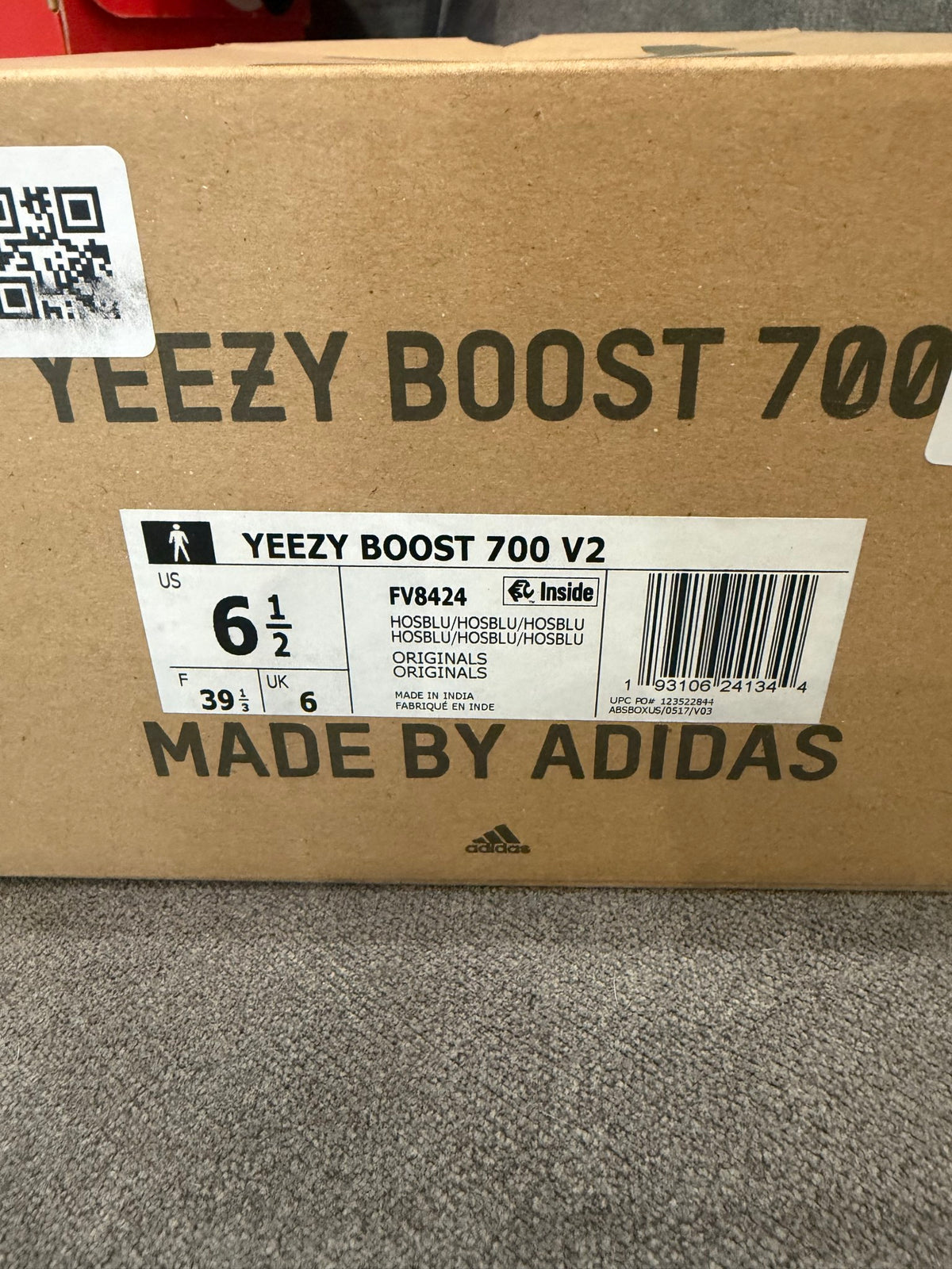 adidas Yeezy Boost 700 V2 Hospital Blue