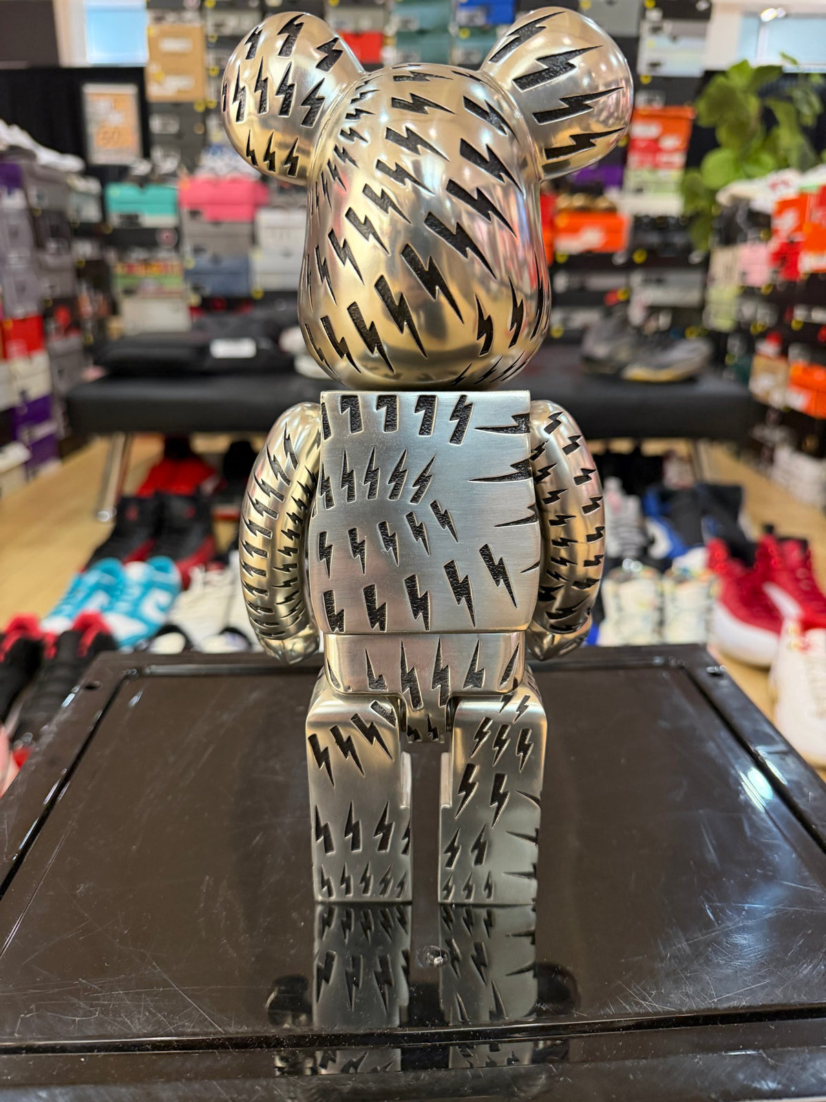 Bearbrick x Neil Barrett x Royal Selangor 400% Silver