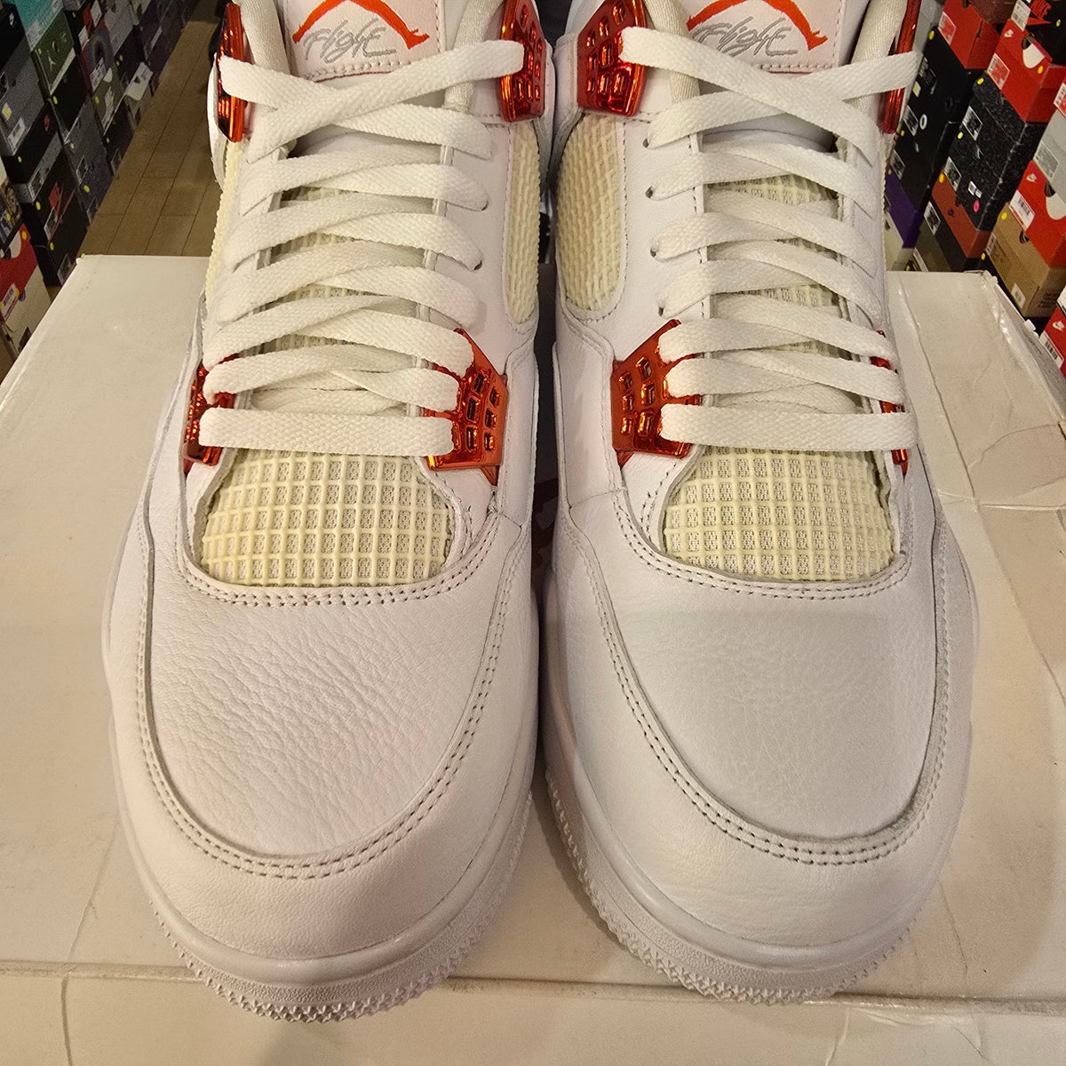 Jordan 4 Retro Metallic Orange USED