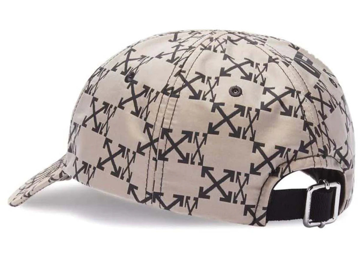 OFF-WHITE Monogram Arrow Logo Baseball Cap Beige