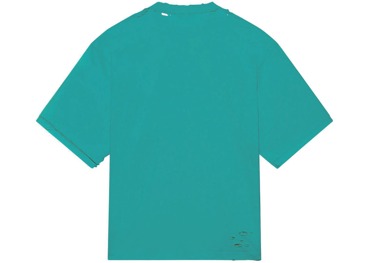 Balenciaga BB Pixel Boxy T-Shirt Blue