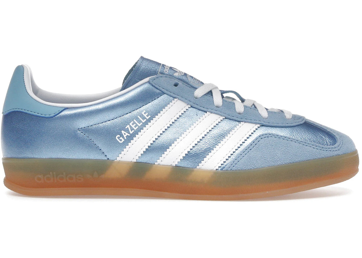 adidas Gazelle Indoor Blue Cloud White Gum (Women's)