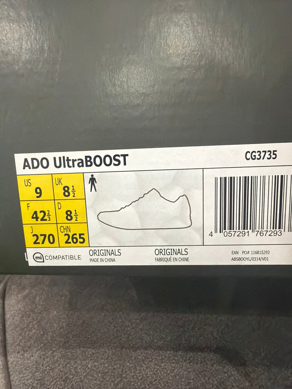adidas ADO Ultra Boost Day One Clear Brown