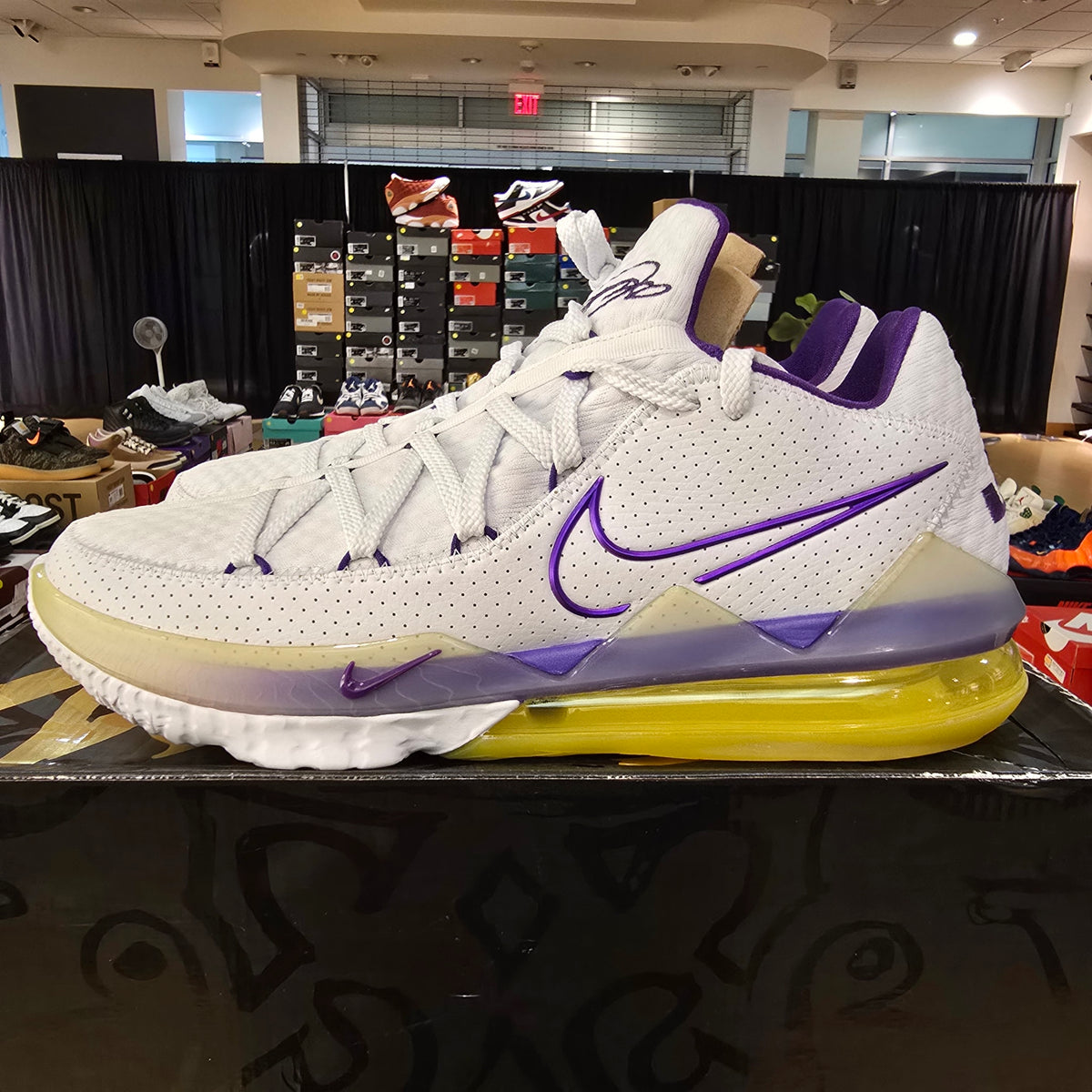 Nike LeBron 17 Low Lakers USED