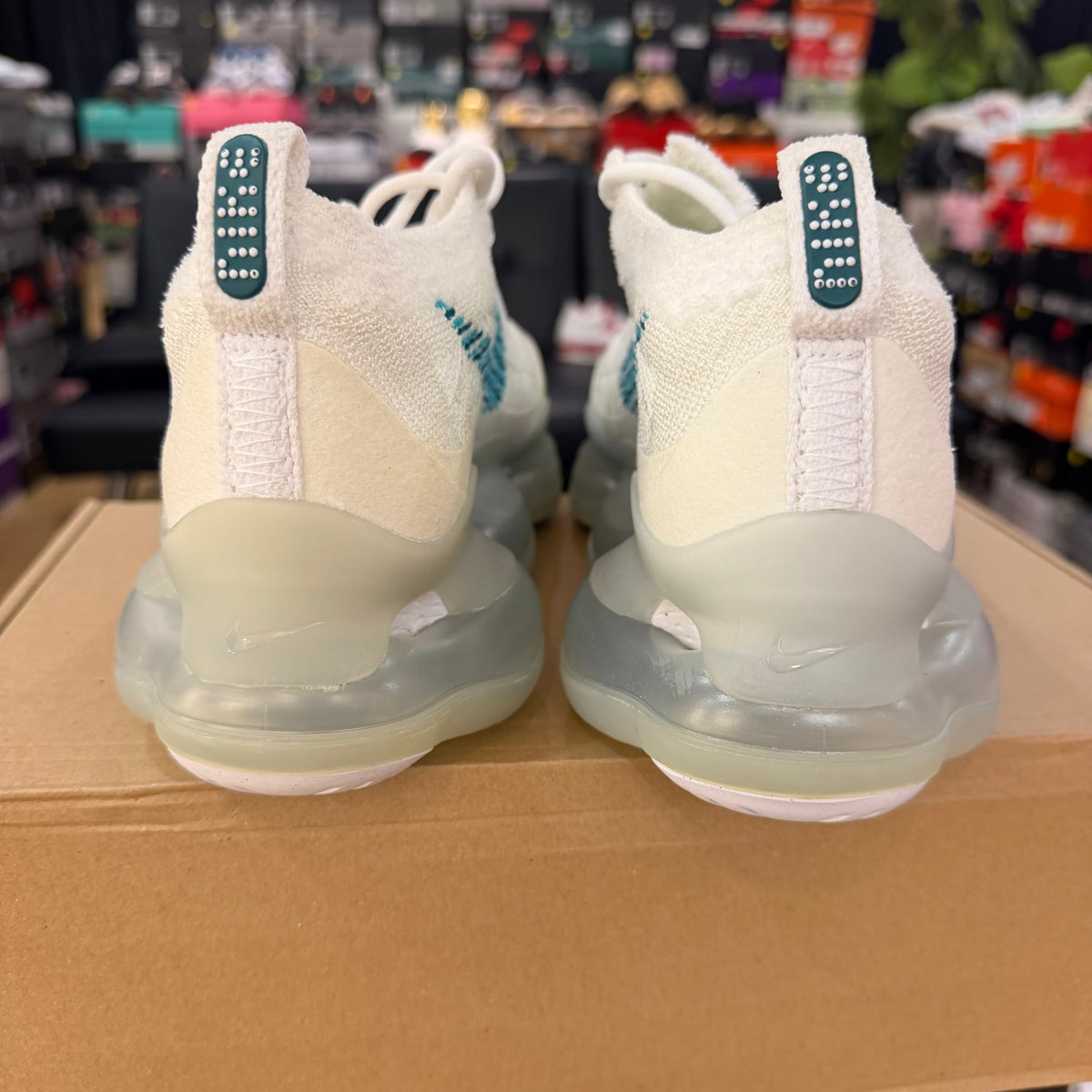 Nike Air Max Scorpion FK White Geode Teal Used VNDS