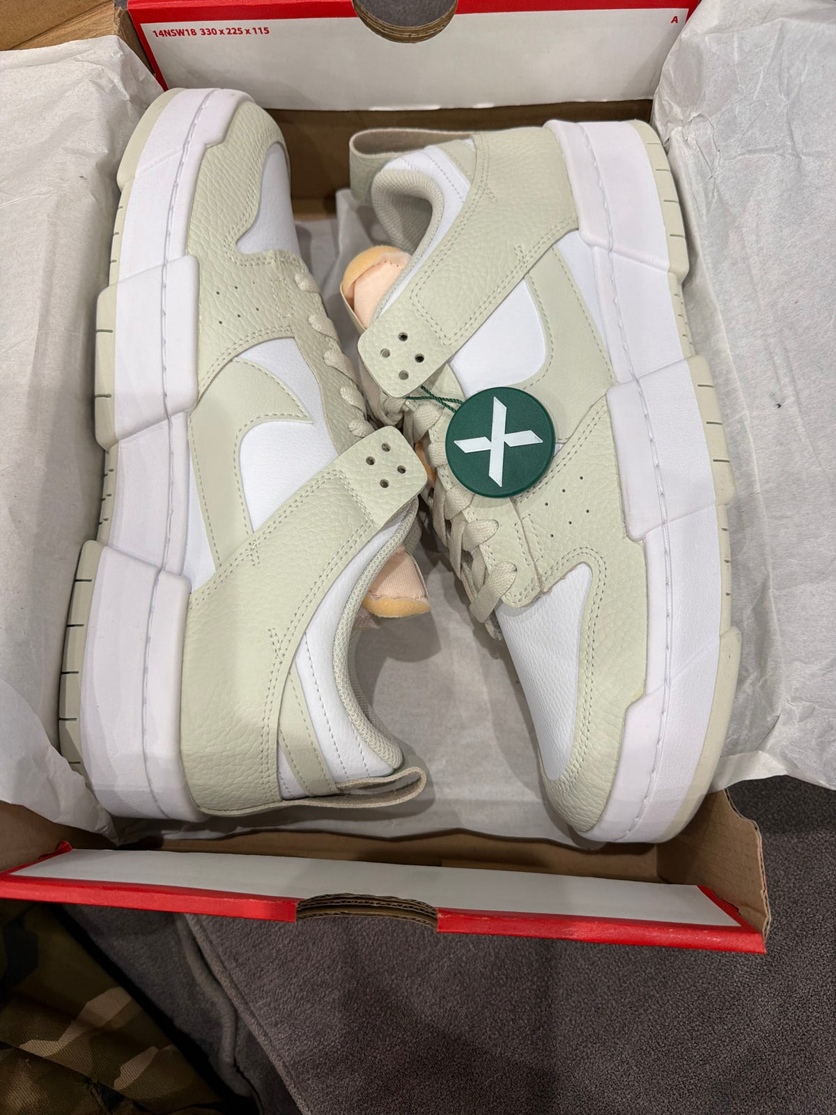 Nike Dunk Low Disrupt Sea Glass White (Women's)