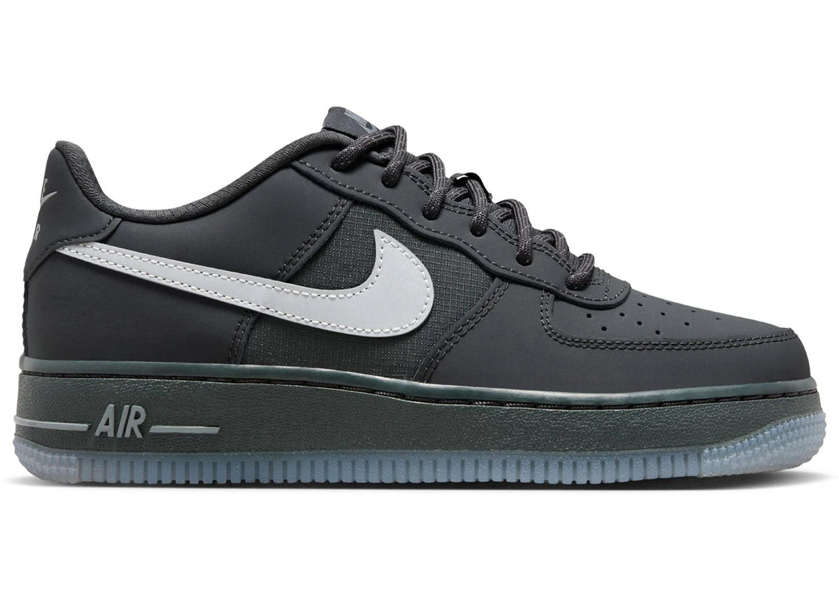 Nike Air Force 1 Low Anthracite Reflective Silver (GS)