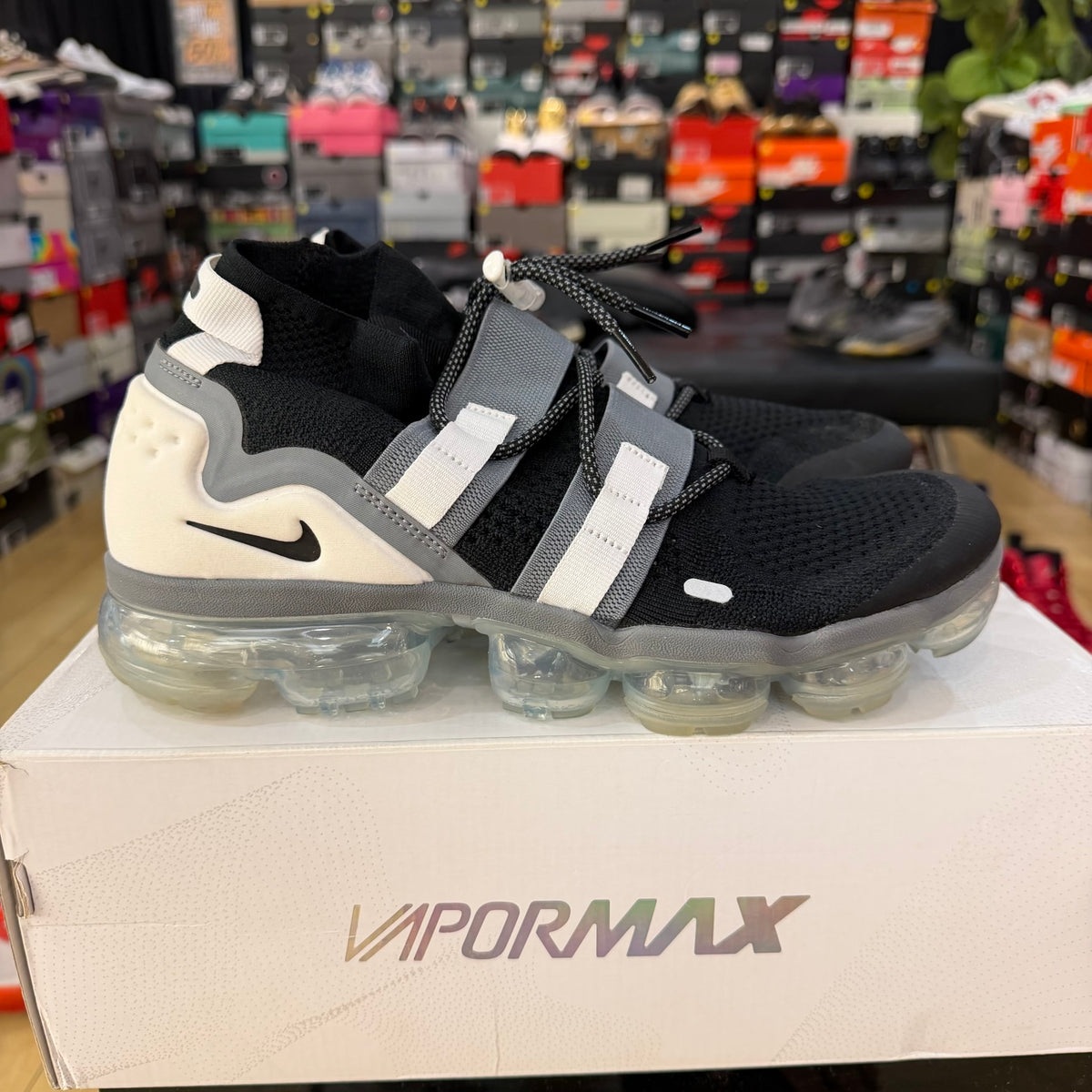 Nike Air VaporMax Utility Black Cool Grey (used VNDS)