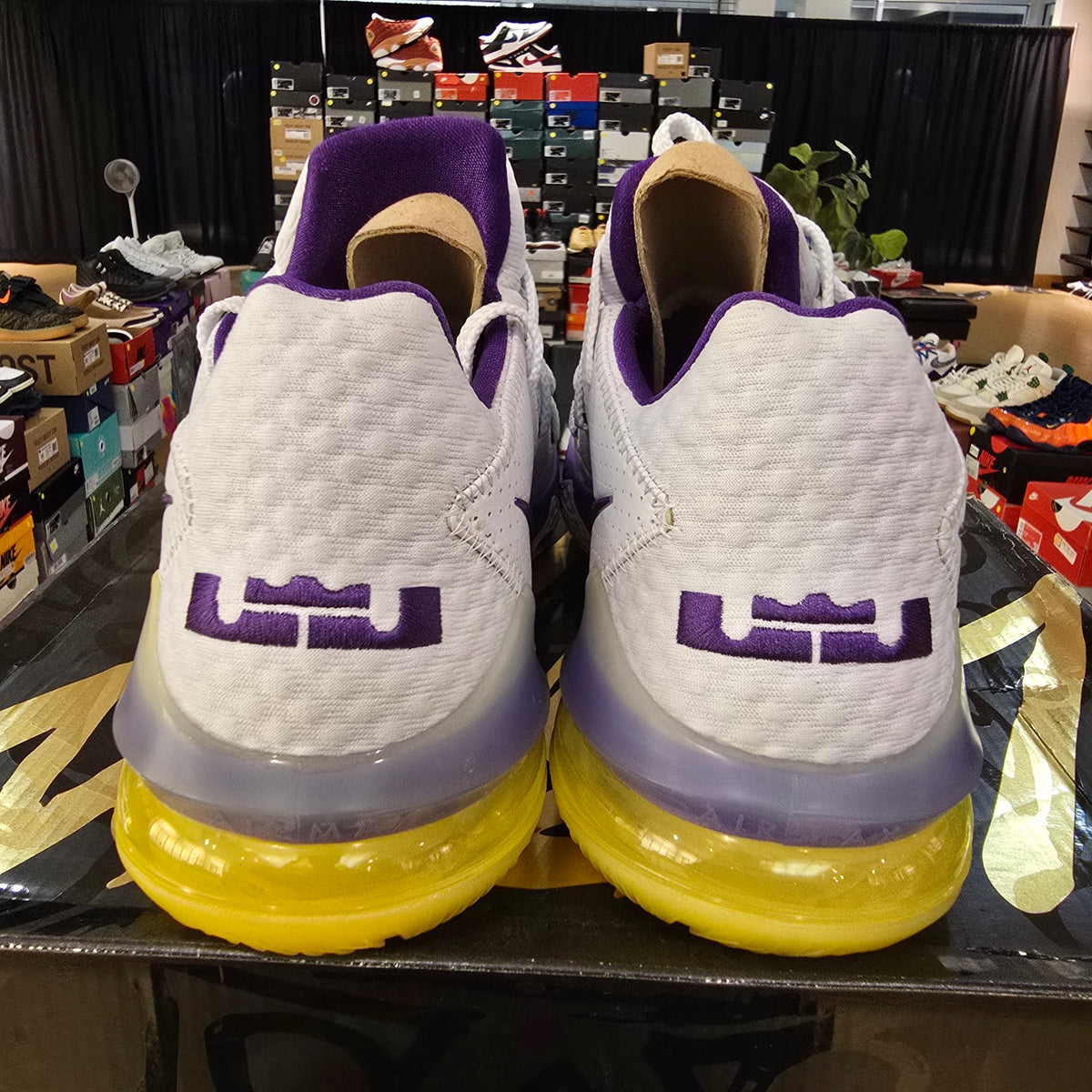 Nike LeBron 17 Low Lakers USED