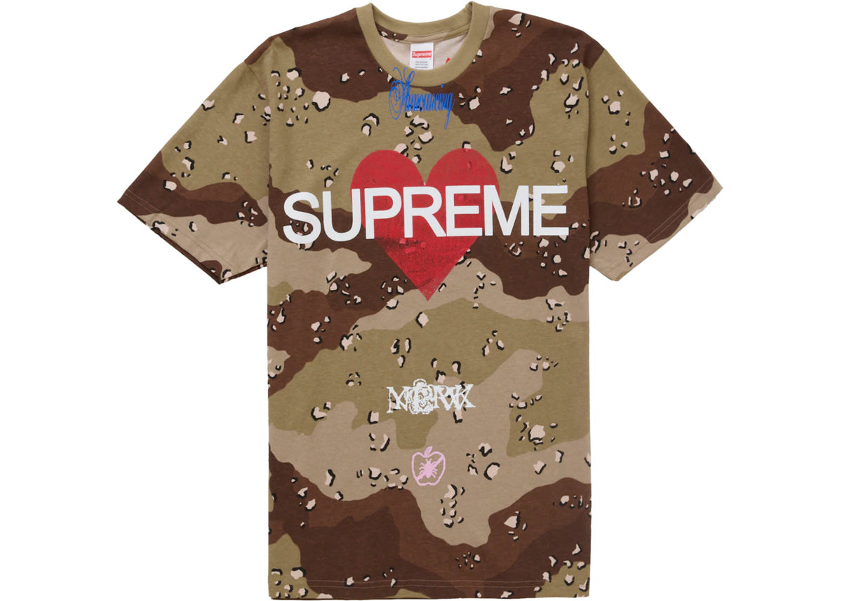 Supreme Announcing Tee Chocolate Chip Camo (no tag)