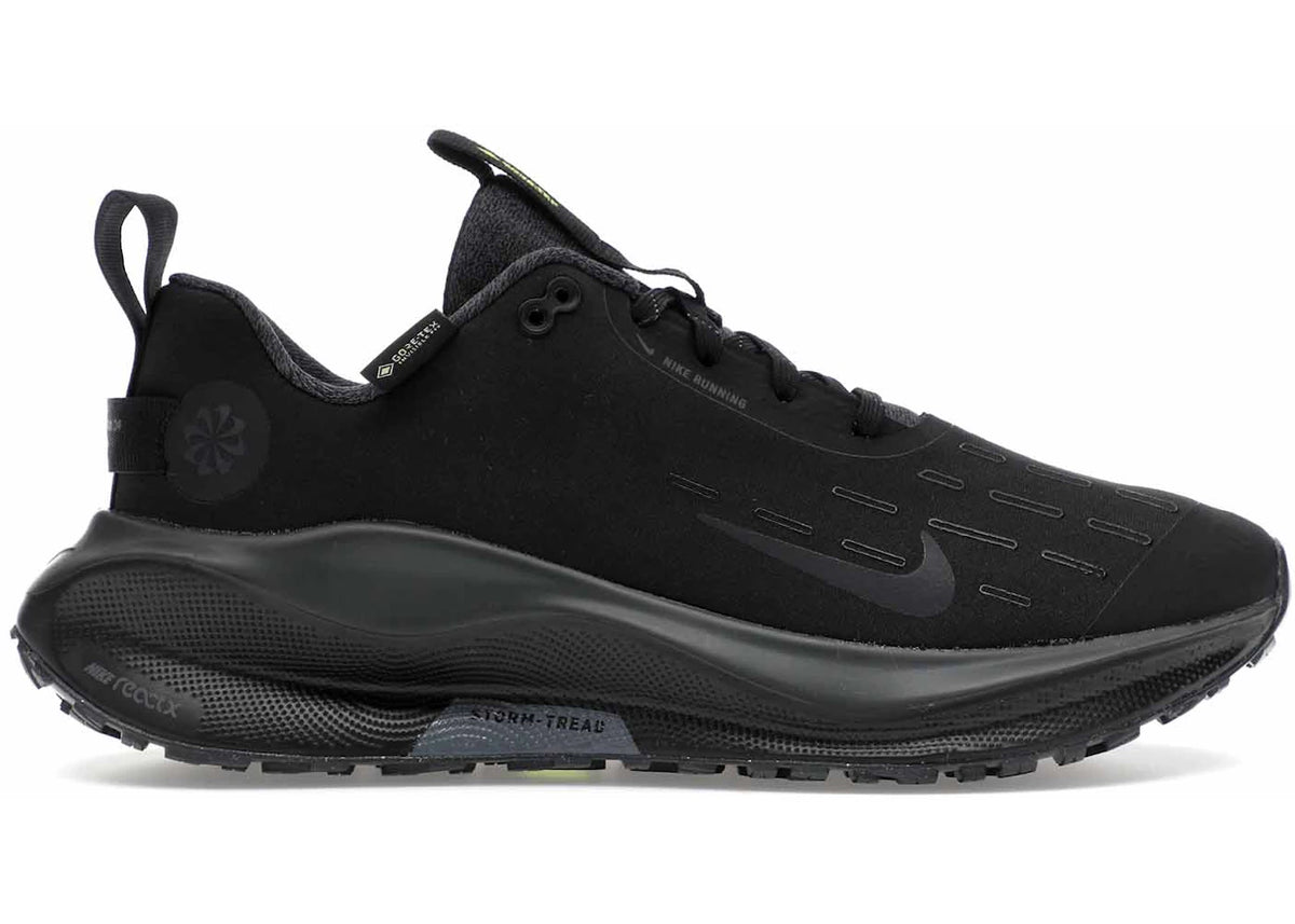 Nike React Infinity Run 4 Gore-Tex Black Volt Dark Grey Anthracite (Women's)