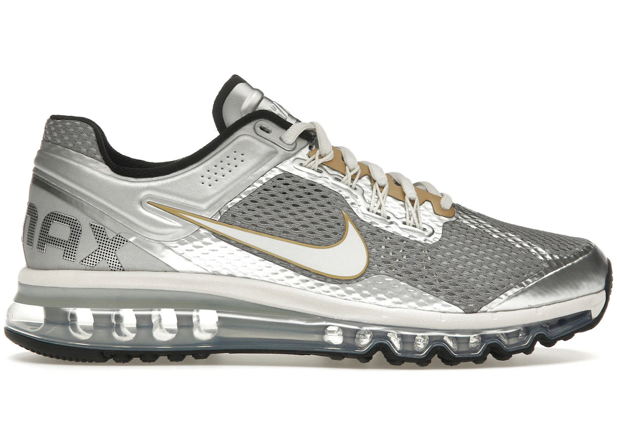 Nike Air Max 2013 Metallic Silver Gold