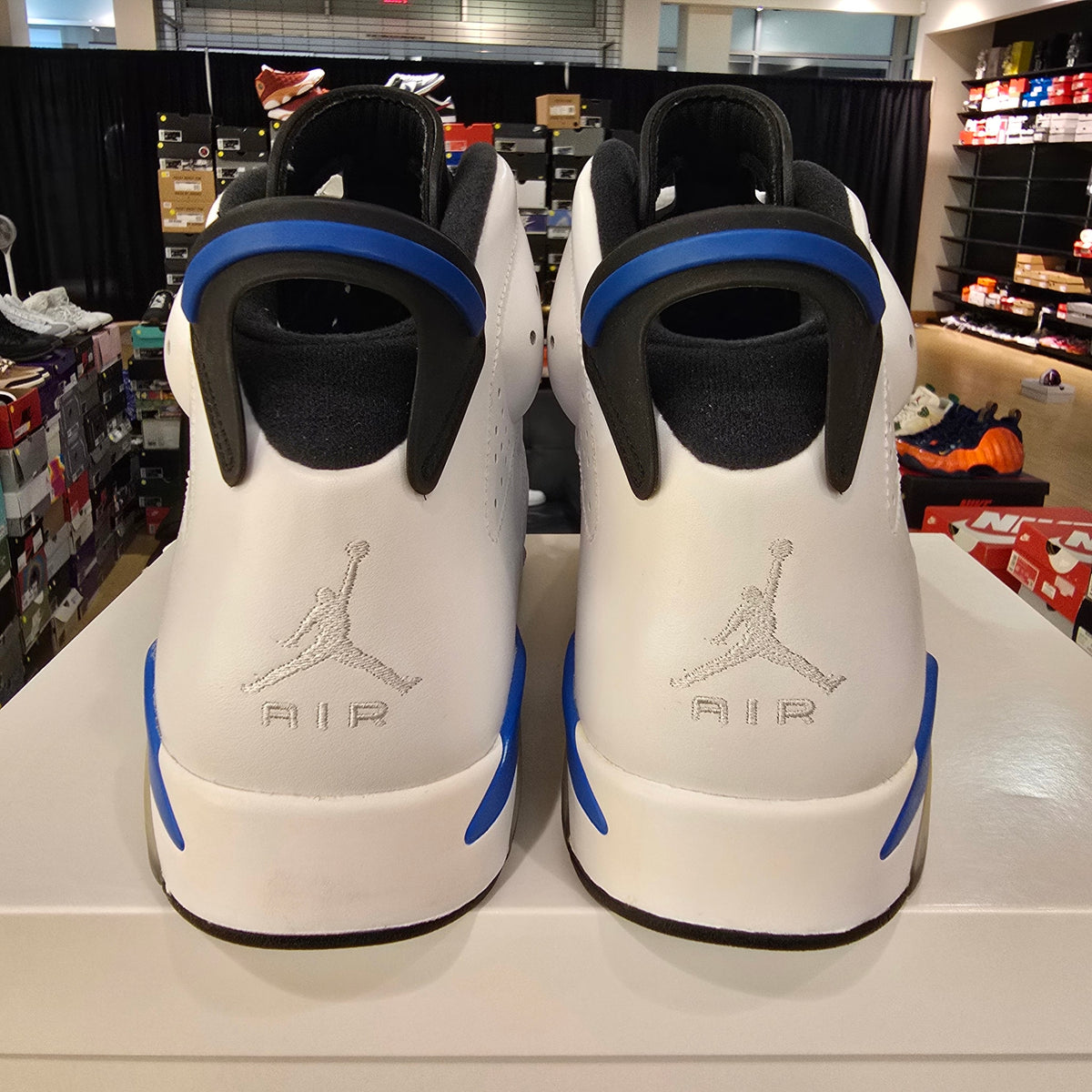 Jordan 6 Retro Sport Blue (2014) USED REP BOX