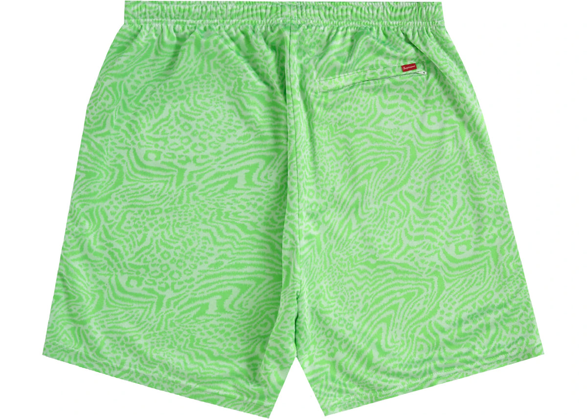 Supreme Umbro Jacquard Animal Print Soccer Short White