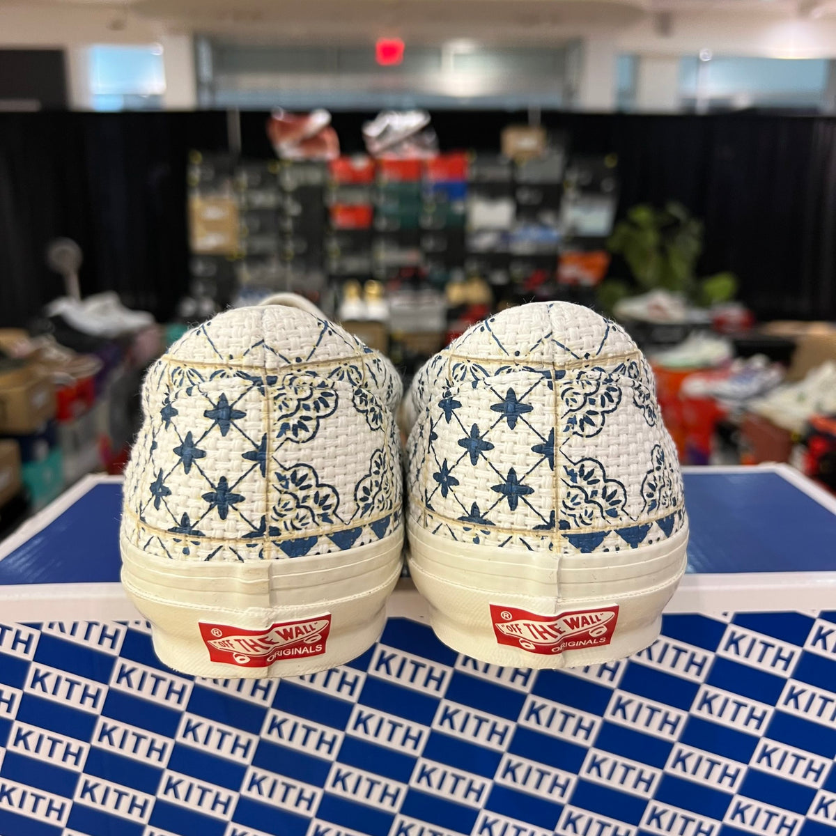 Vans OG Classic Slip-On LX Kith for Vault Azulejo Tile used