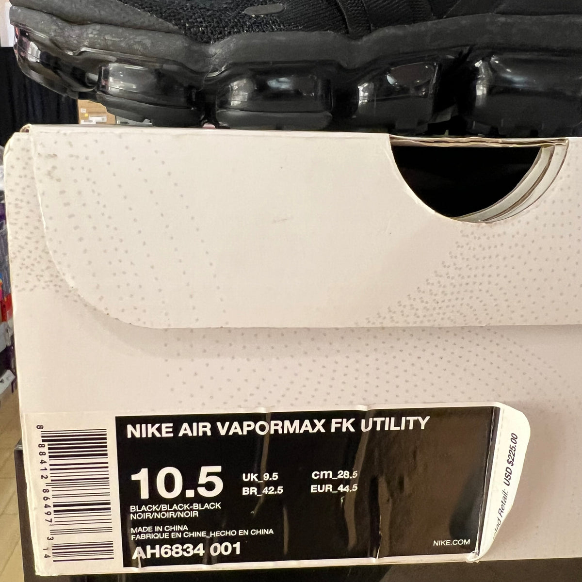 Nike Air VaporMax Utility Triple Black used