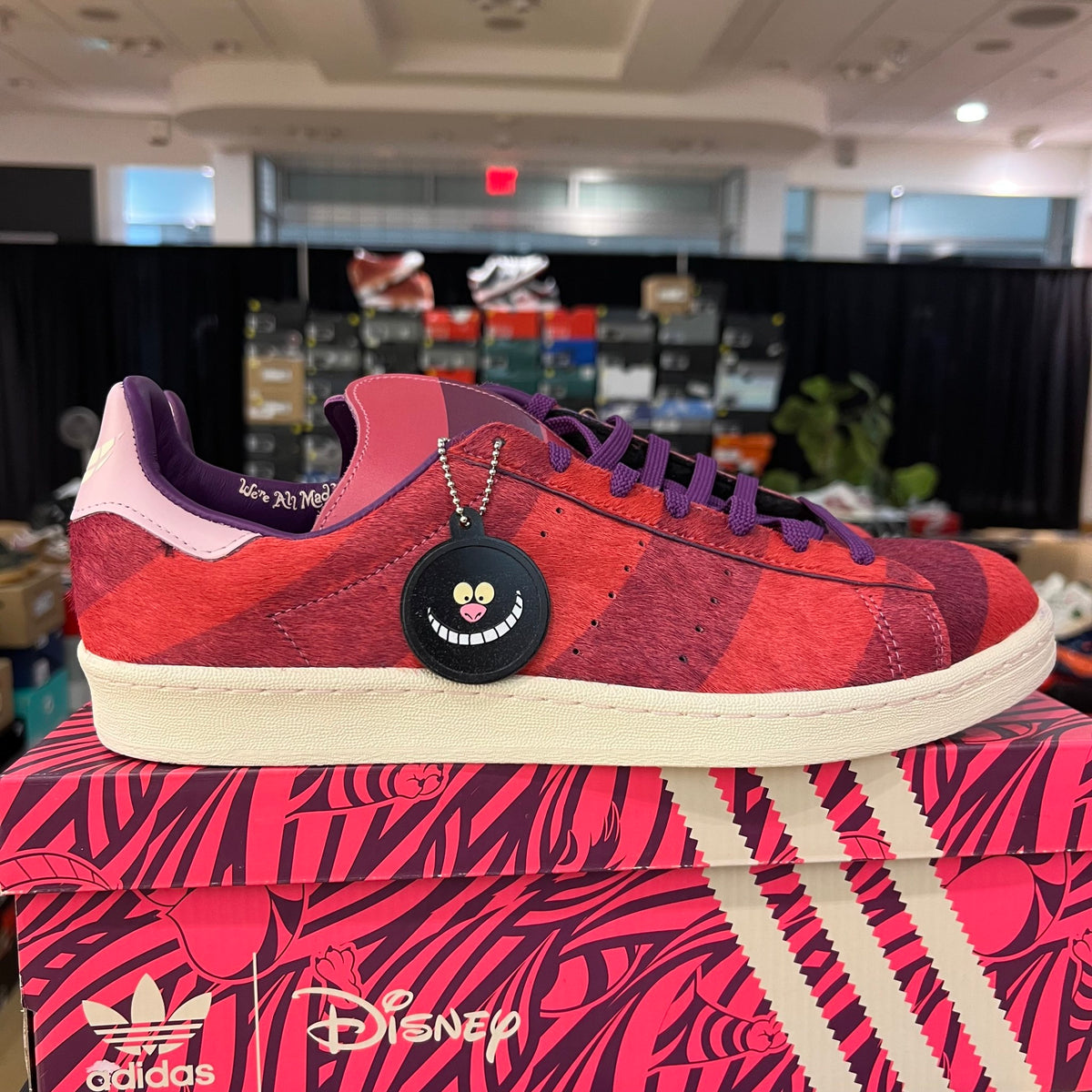 adidas Campus 80s Disney Cheshire Cat used missing insoles
