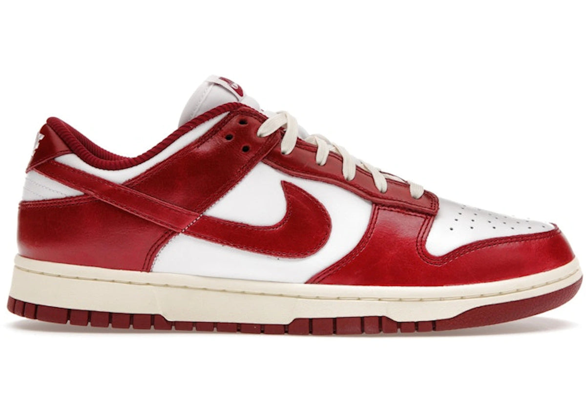 Nike Dunk Low PRM Vintage Team Red (Women's)