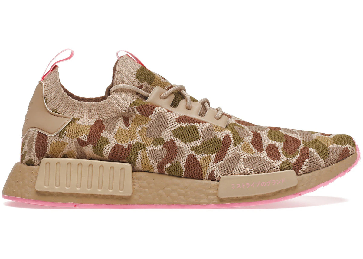 adidas NMD R1 Primeknit Duck Camo Pink