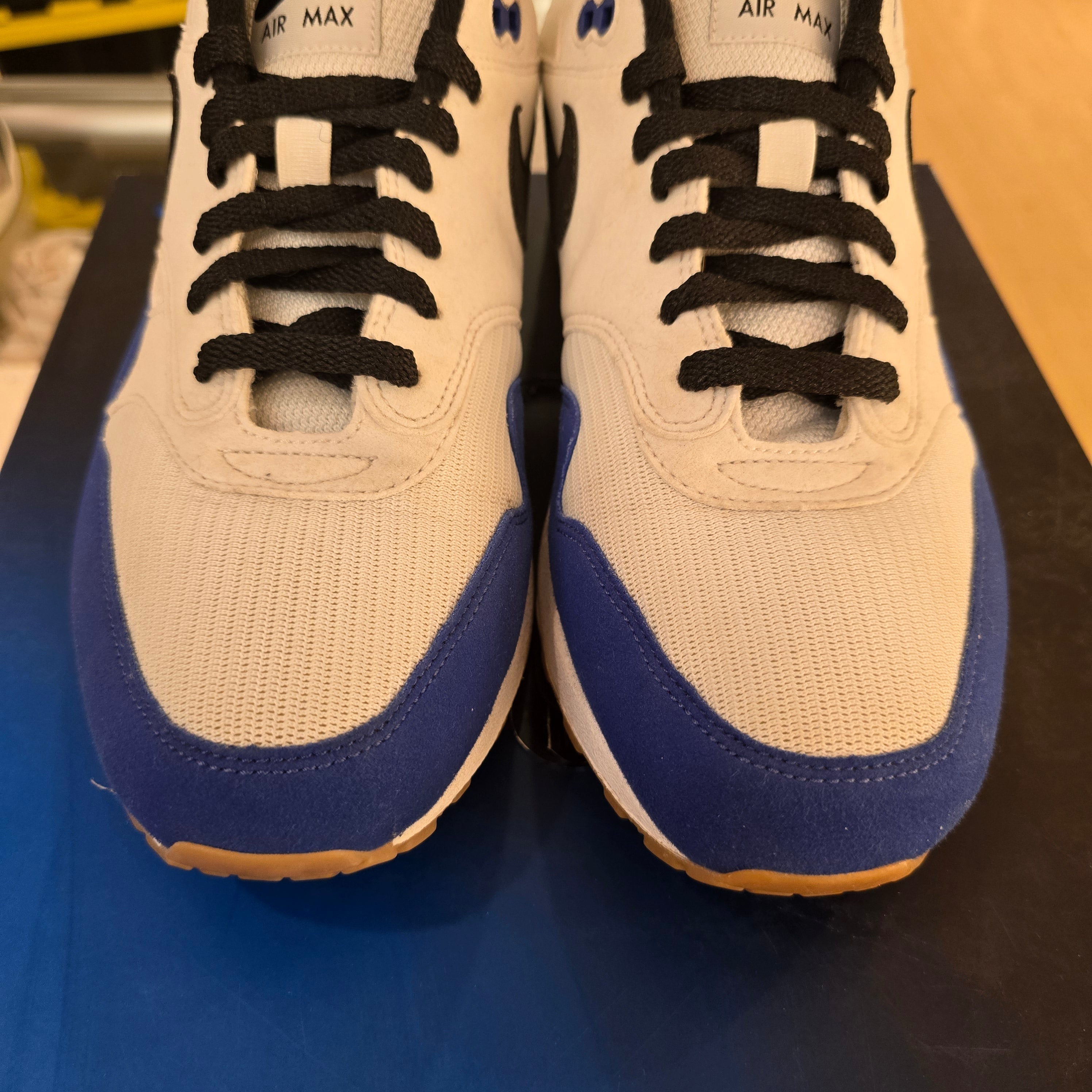 Nike By You Air Max 1 By Terry Blue Gum SZ 11 USED