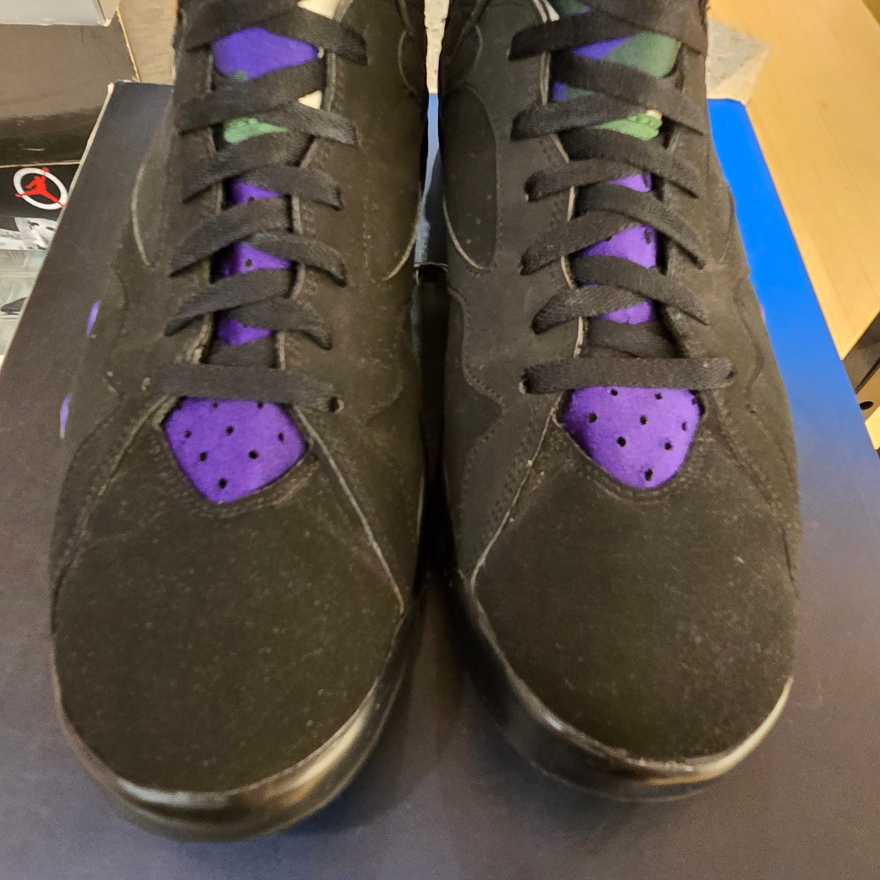 Jordan 7 Retro Ray Allen Bucks SZ 12 USED