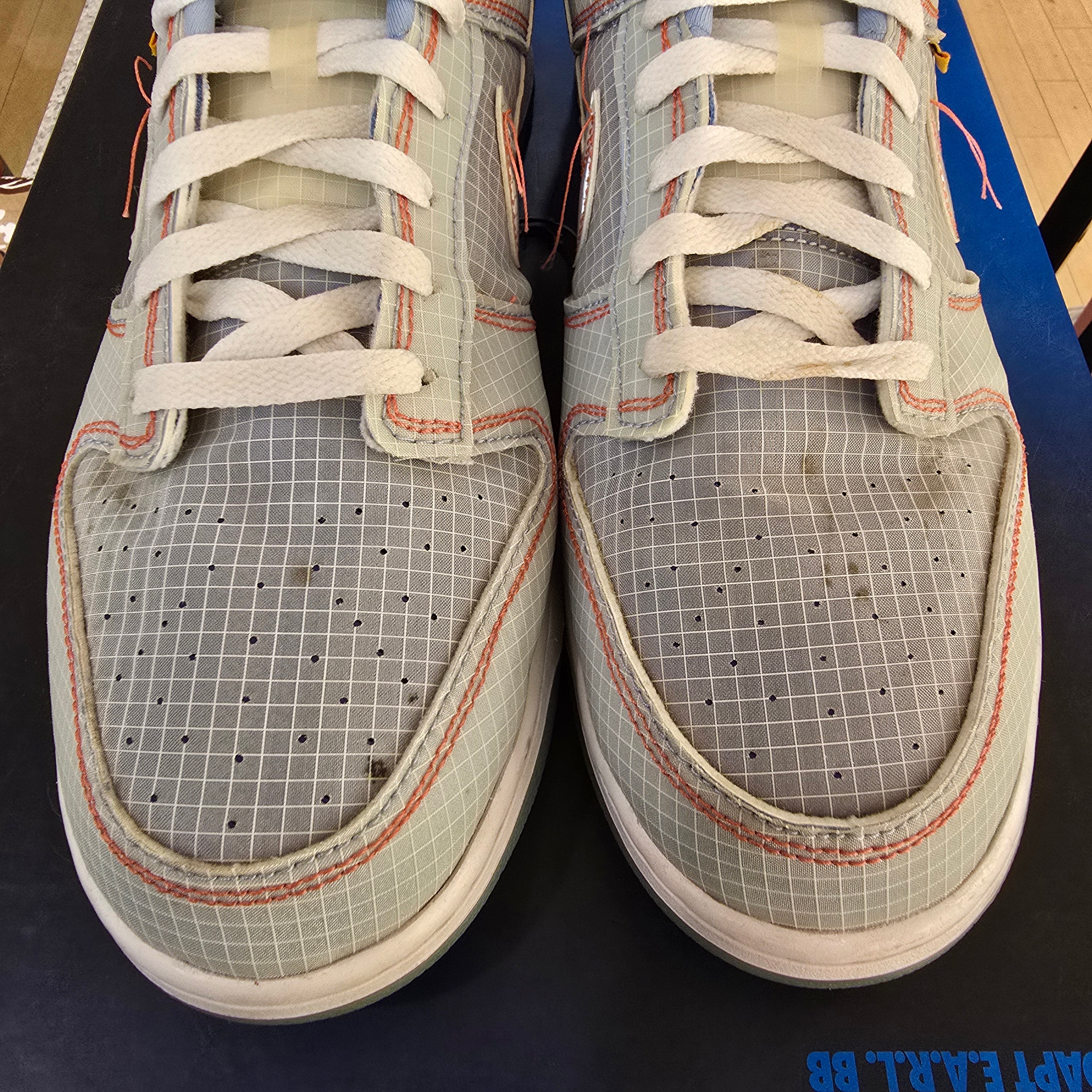 Nike Dunk Low Union Passport Pack Argon SZ 13 USED