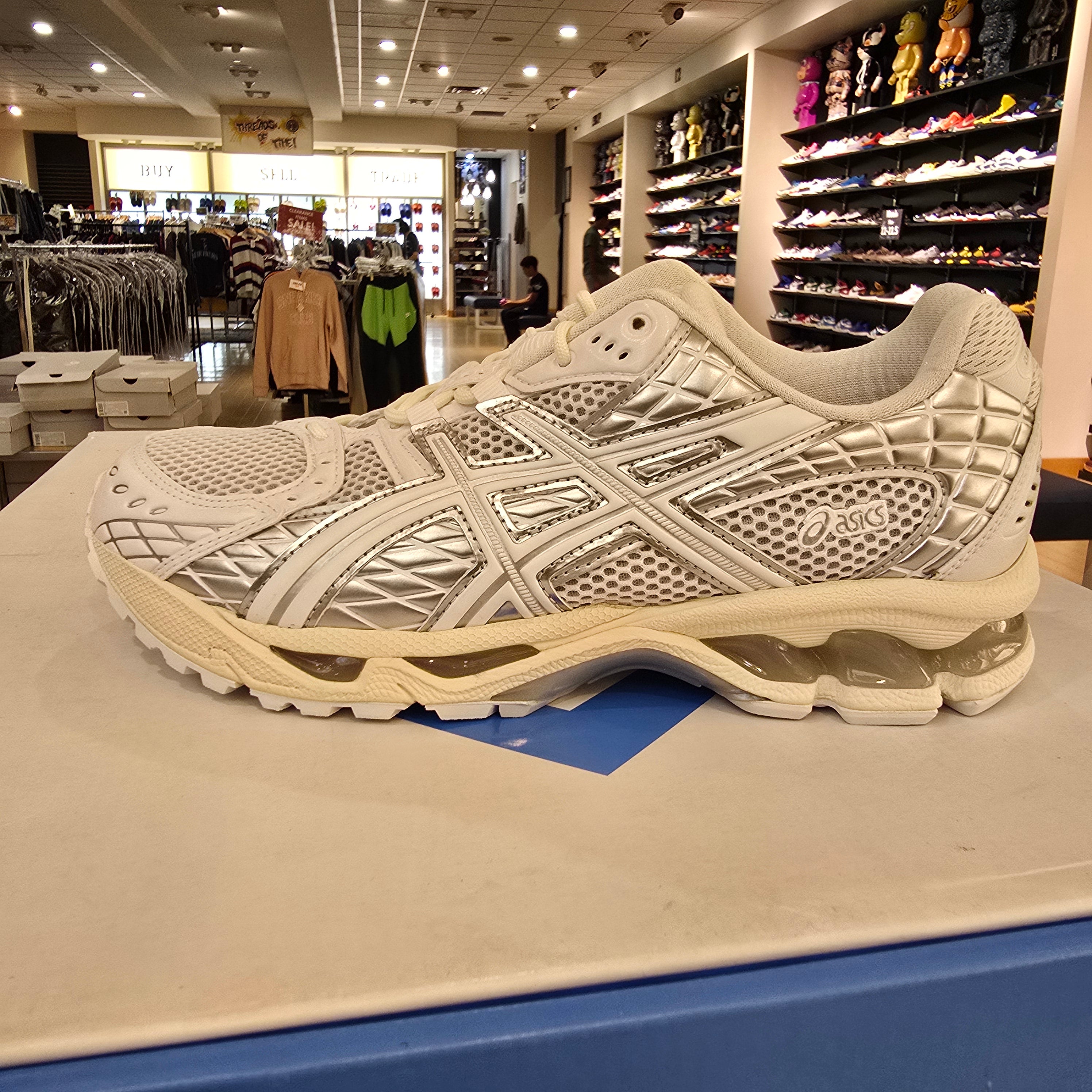 Asics Gel-Nimbus 10.1 White Pure Silver SZ 7.5
