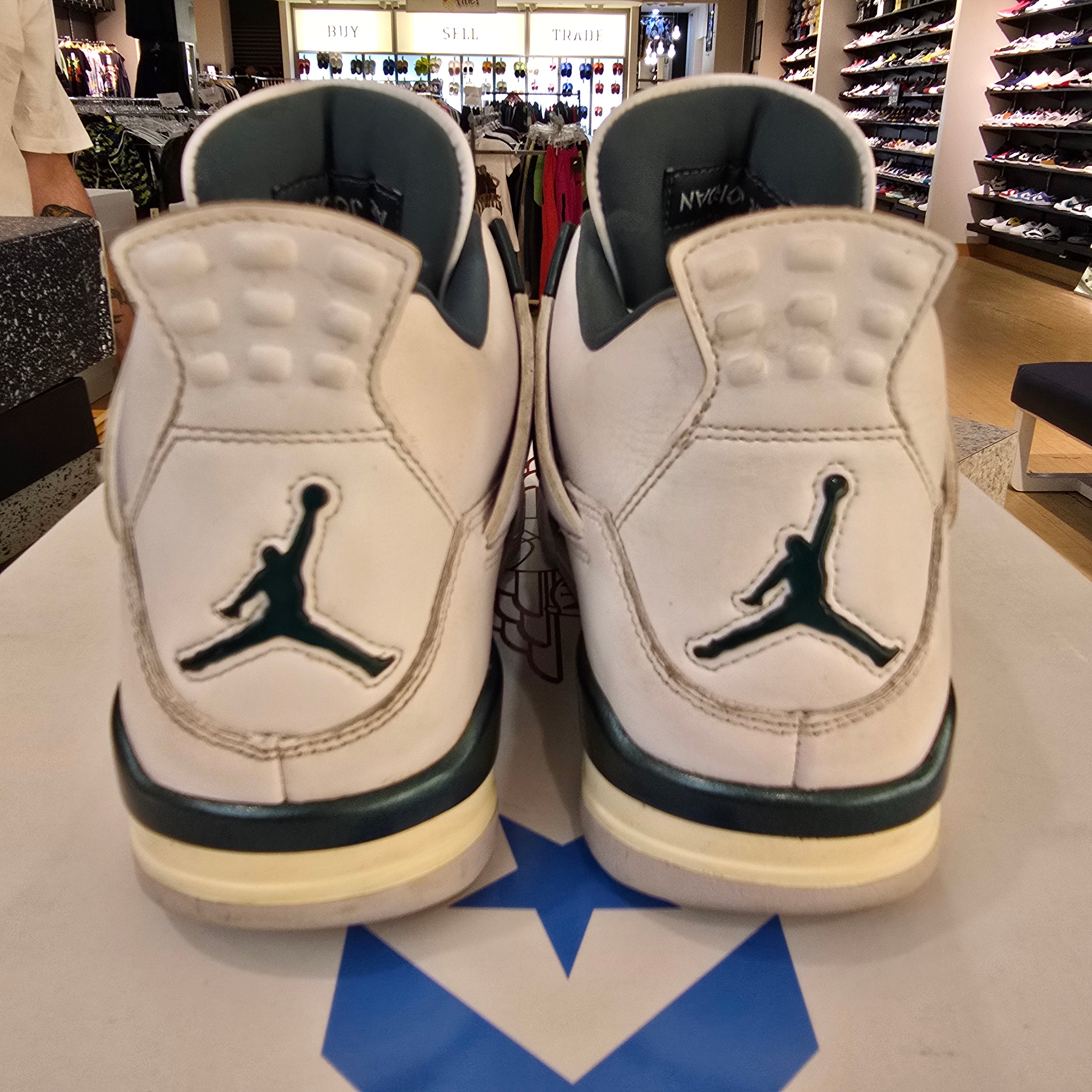 Jordan 4 Retro Oxidized Green SZ 9 USED NO BOX