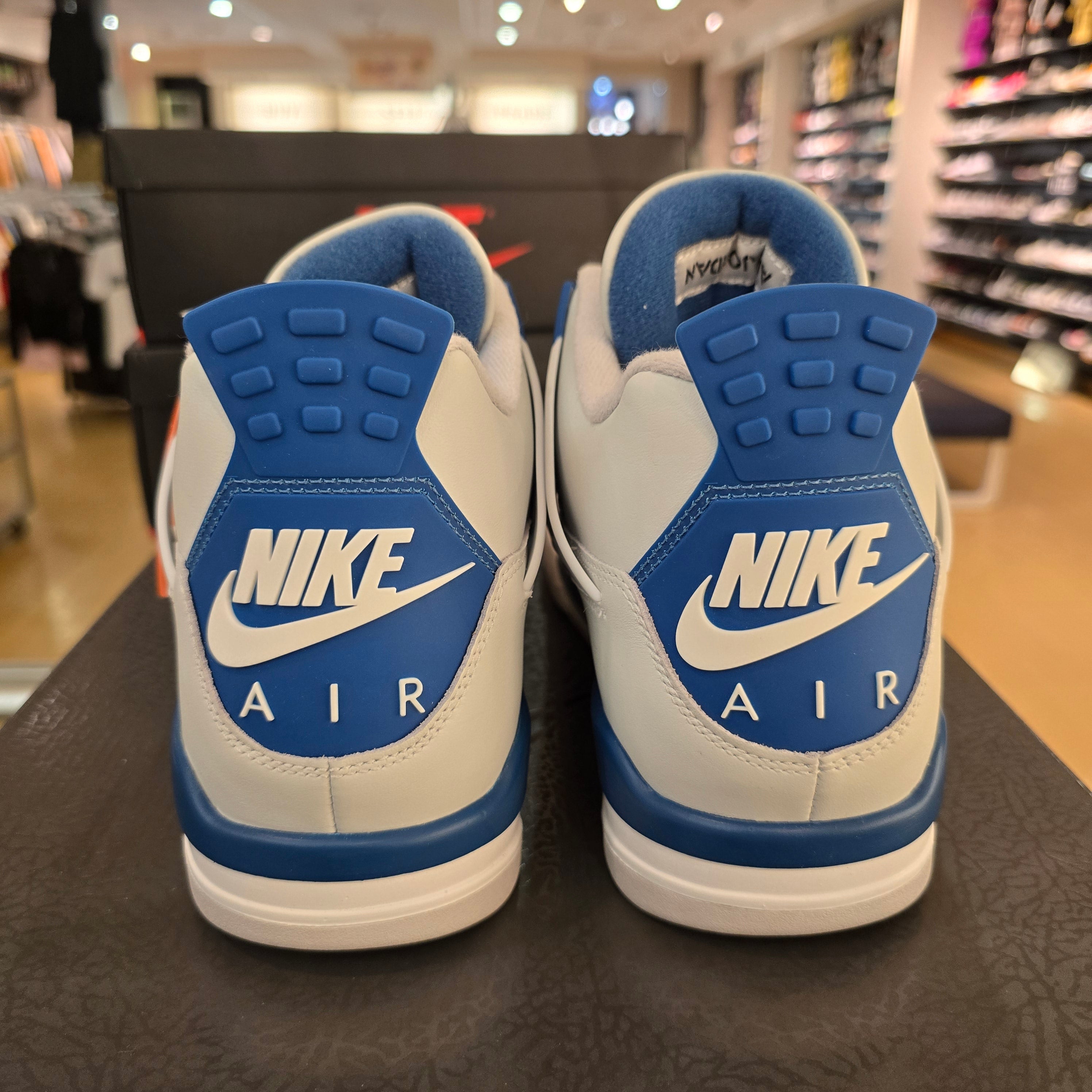 Air Jordan 4 Retro Military Blue SZ 12