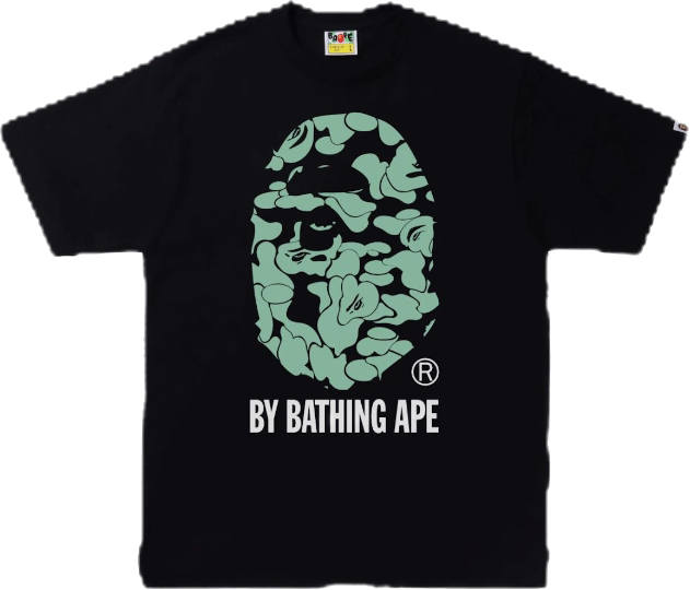 Bape Text Code Camo By Bathing Ape Sz L