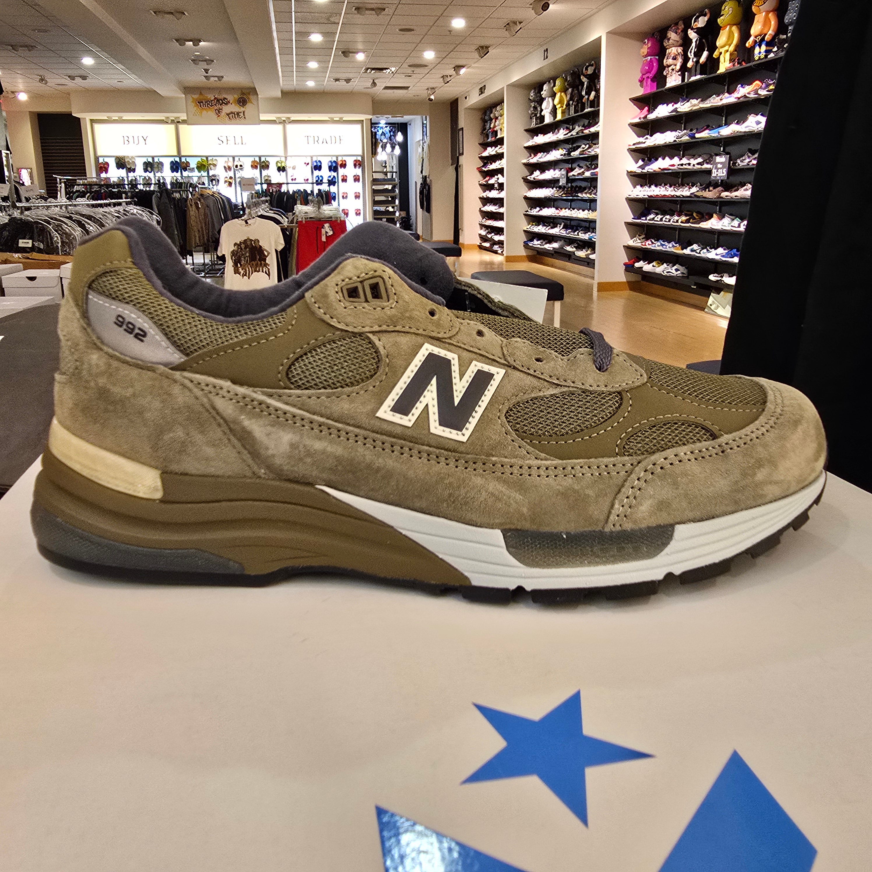 New Balance 992 MiUSA Dark Camo SZ 10.5