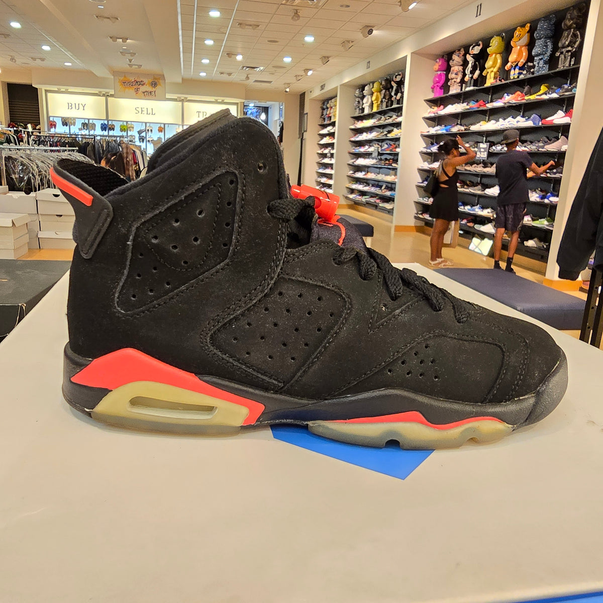 Jordan 6 Retro Infrared Black (2014) (GS) SZ 5Y USED