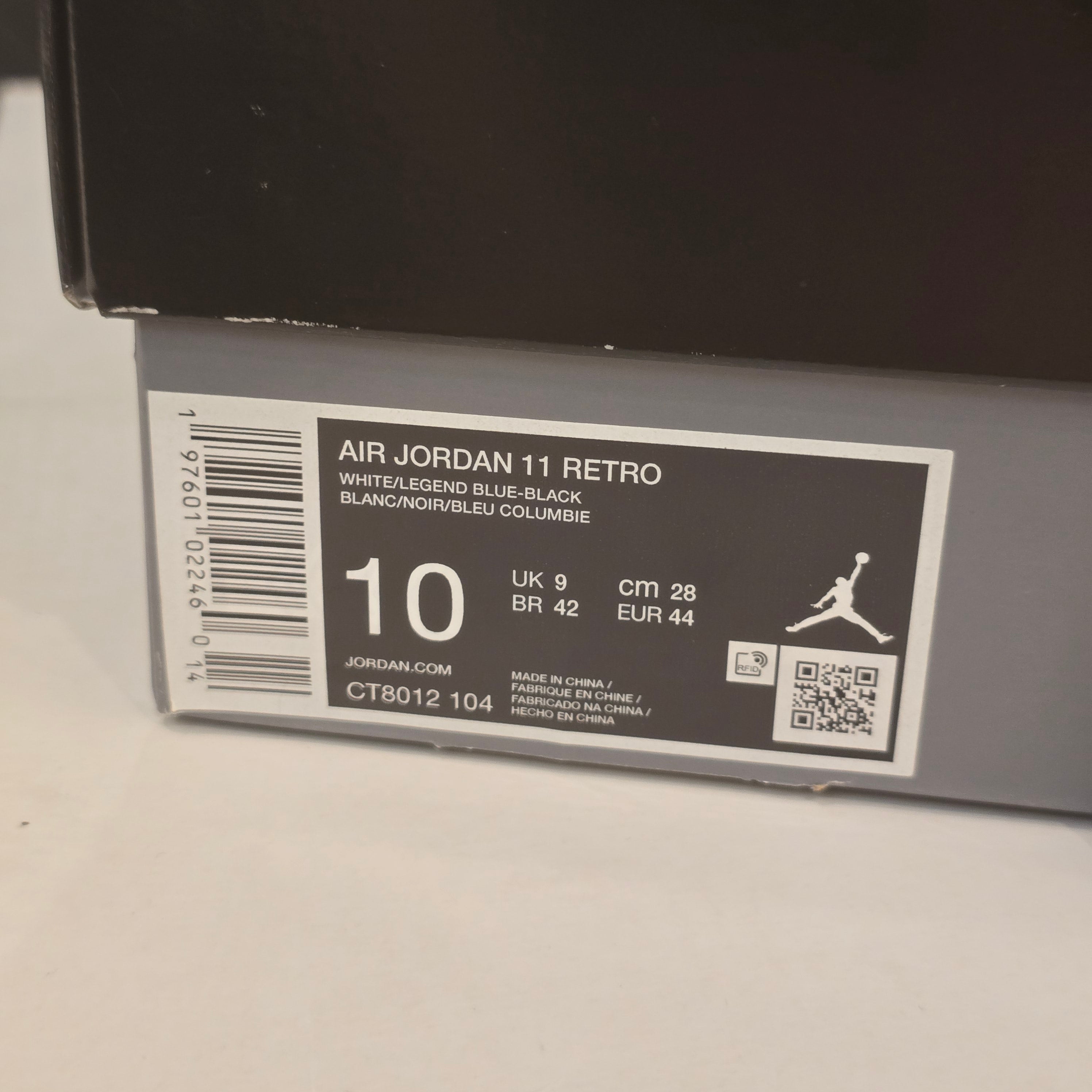 Jordan 11 Retro Legend Blue (2024) SZ 10