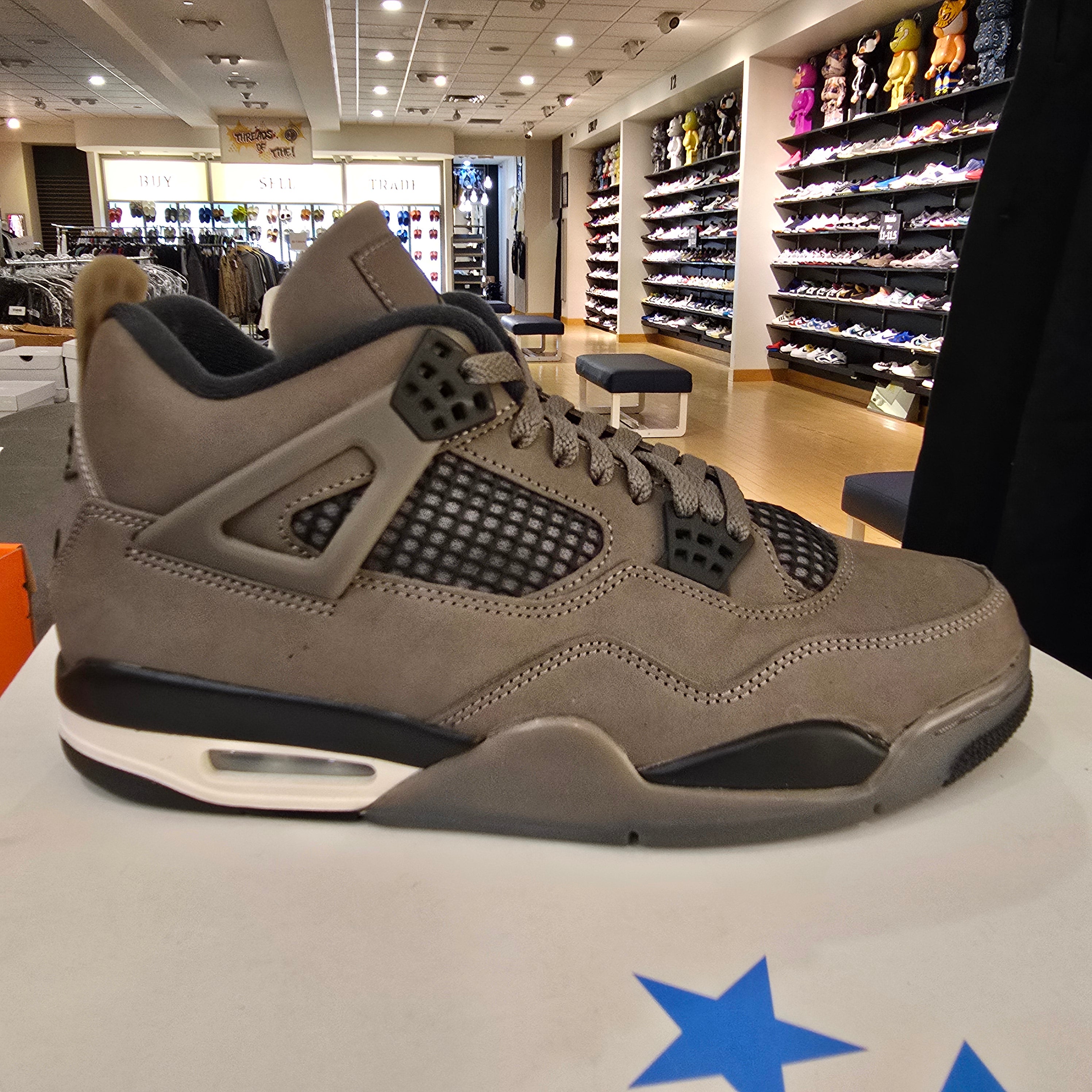 Jordan 4 Retro Cave Stone SZ 11.5 USED REP BOX