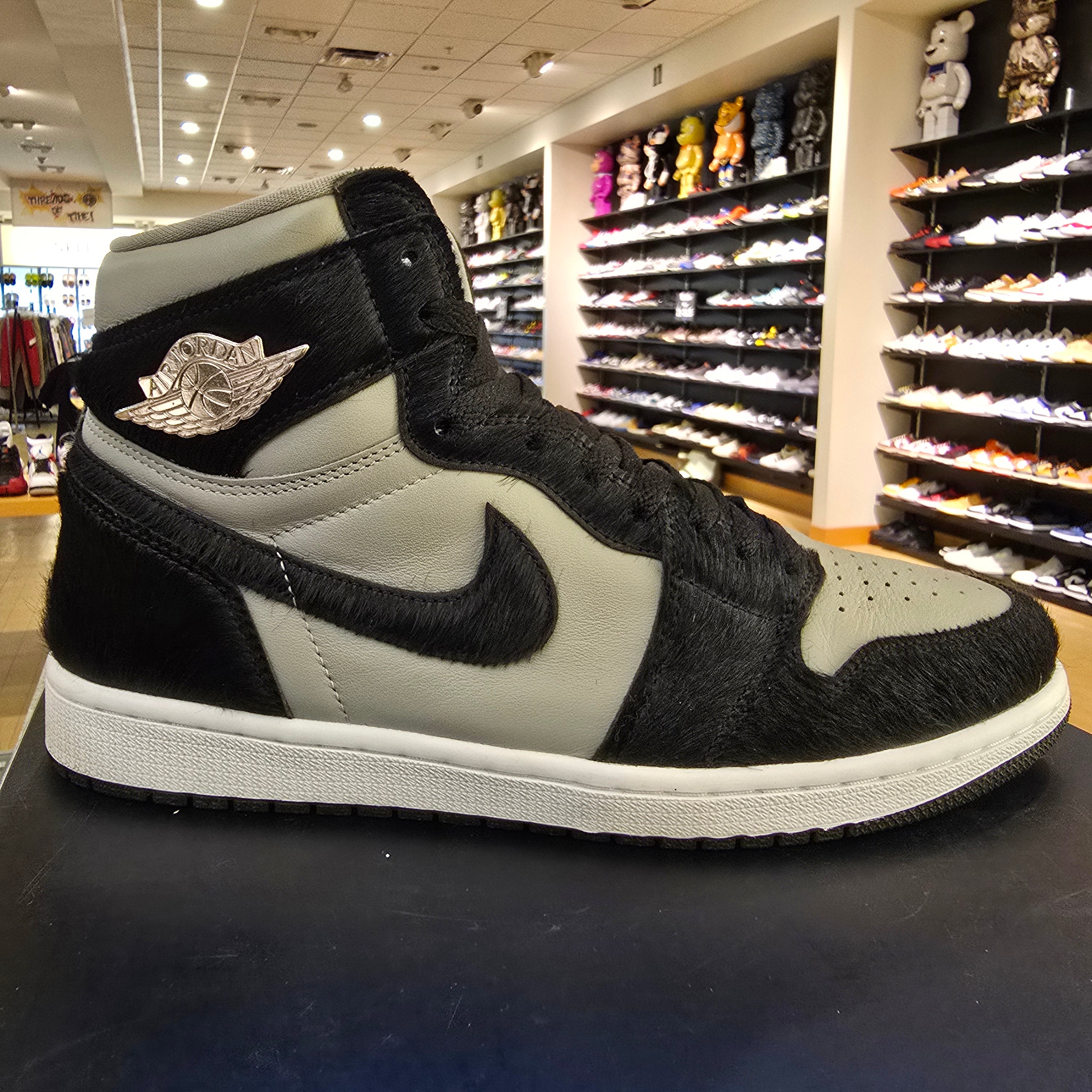 Jordan 1 Retro High OG Twist 2.0 Medium Grey (Women's) SZ 11.5/10M USED MISSING LID