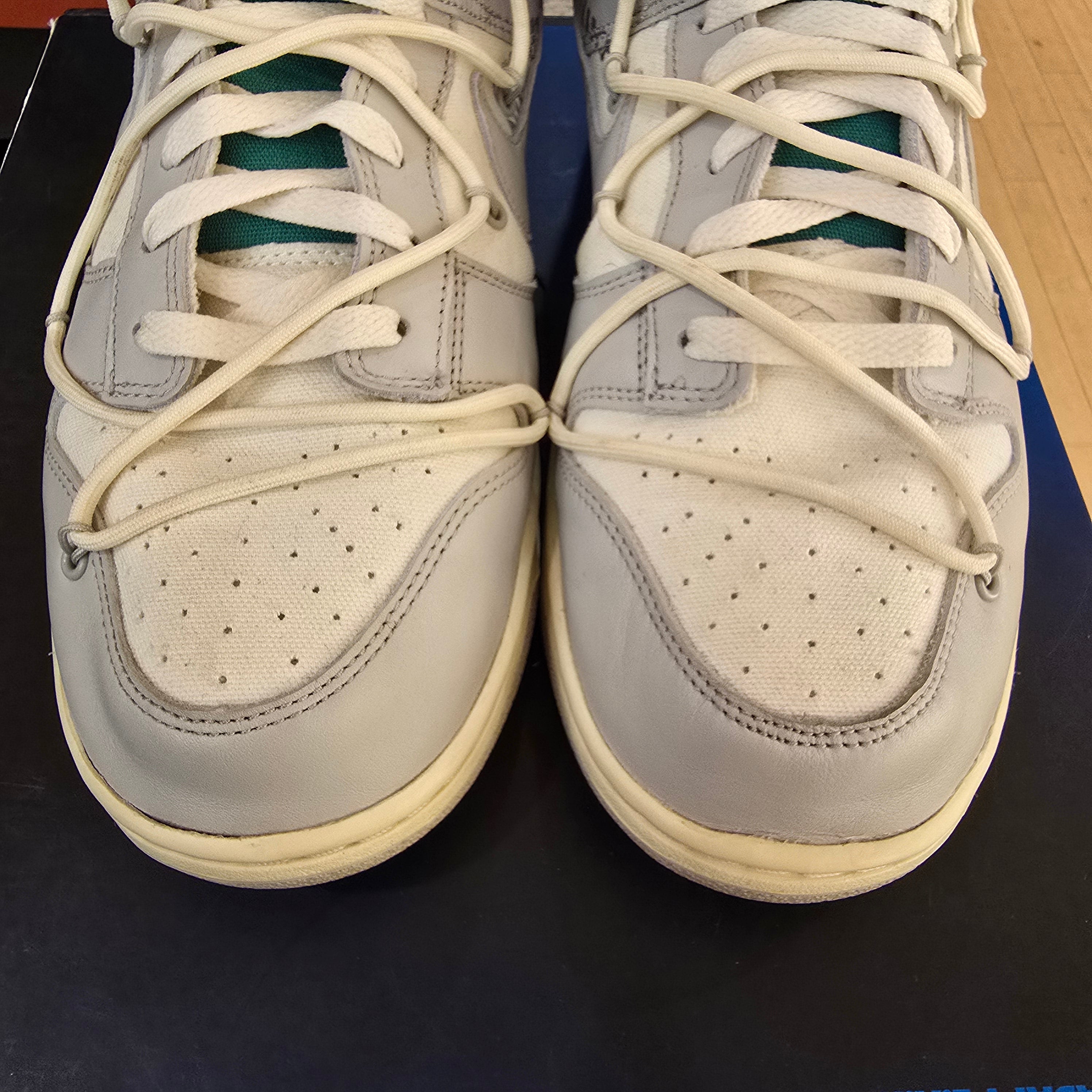 Nike Dunk Low Off-White Lot 25 SZ 13 USED