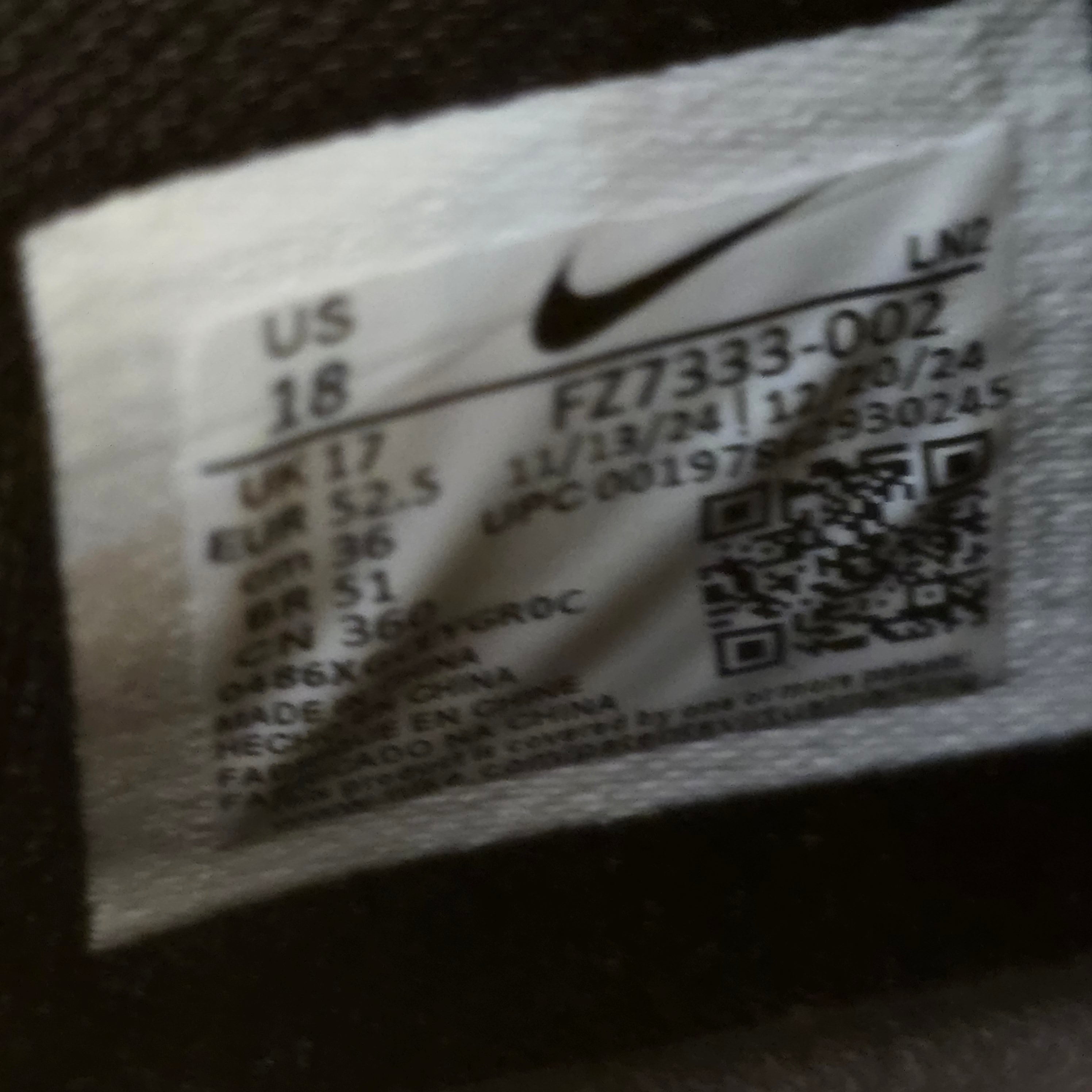 Nike Kobe 9 EM Low Protro Mambacita SZ 18 MISSING LID