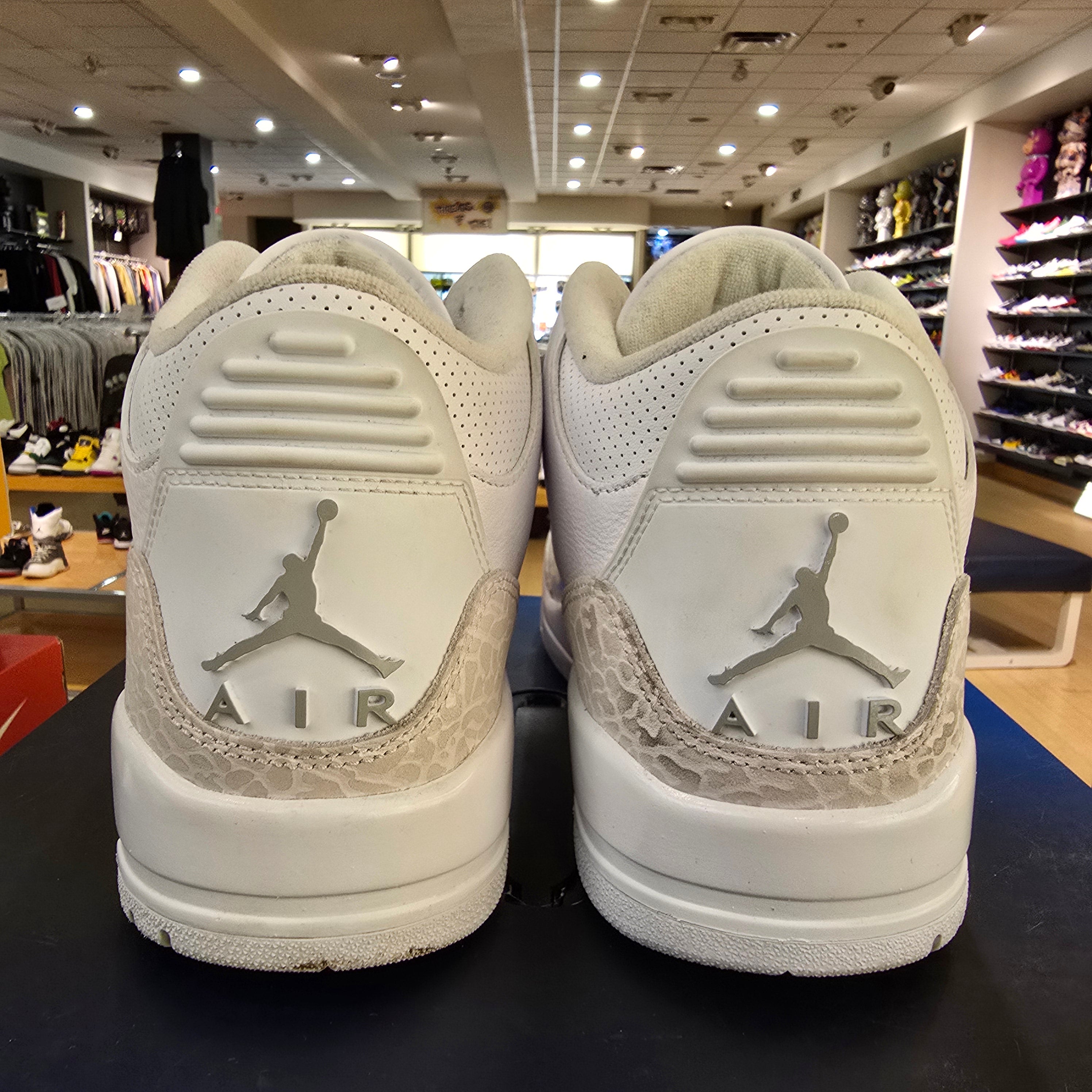 Jordan 3 Retro Pure Money SZ 10.5 USED