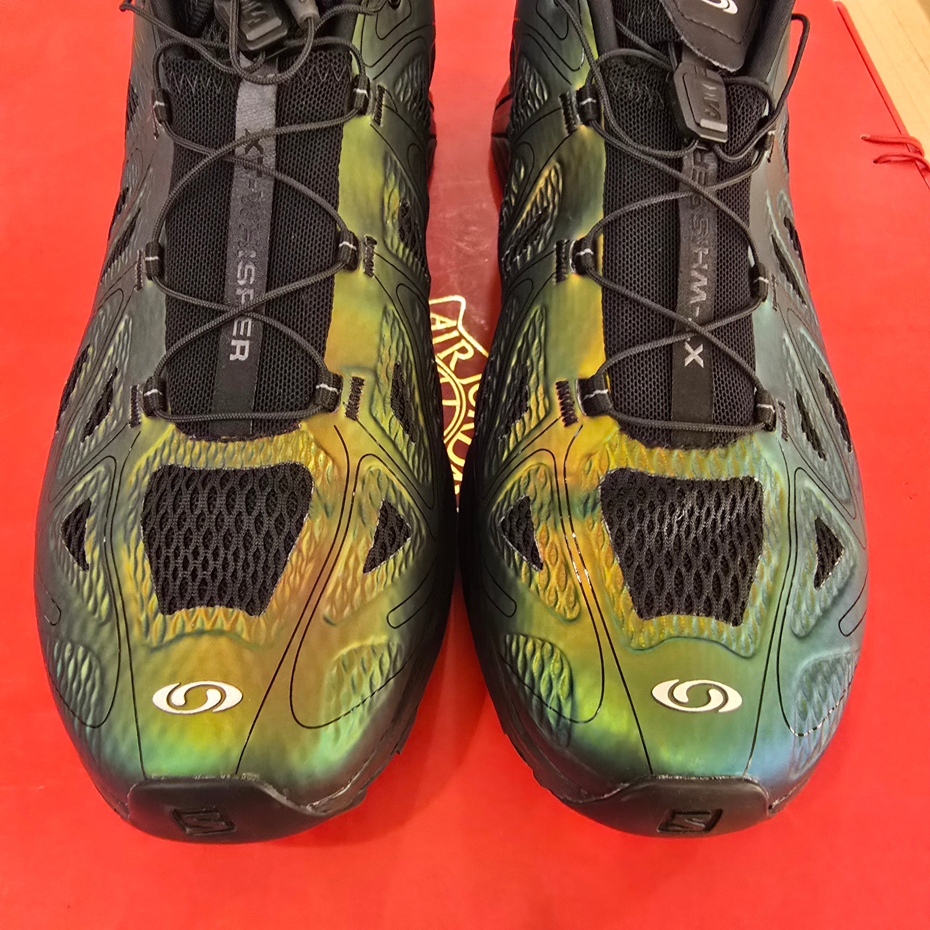 Salomon XT-Whisper Void Black Silver Metallic SZ 11.5 USED NO BOX