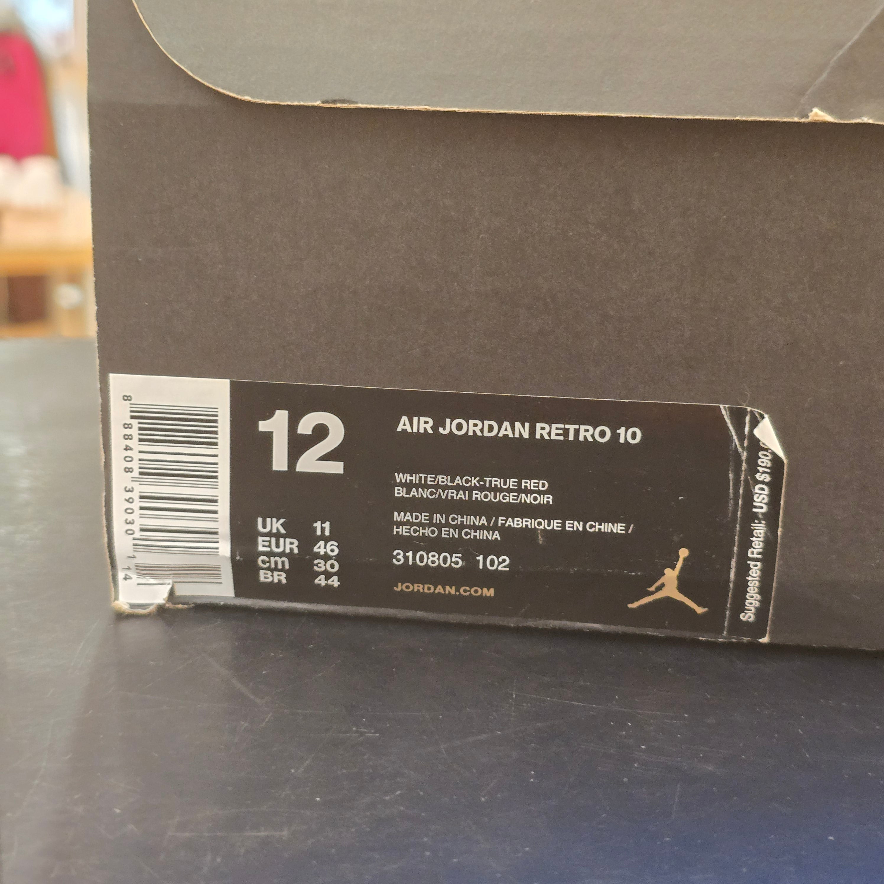 Jordan 10 Retro Double Nickel SZ 12 USED