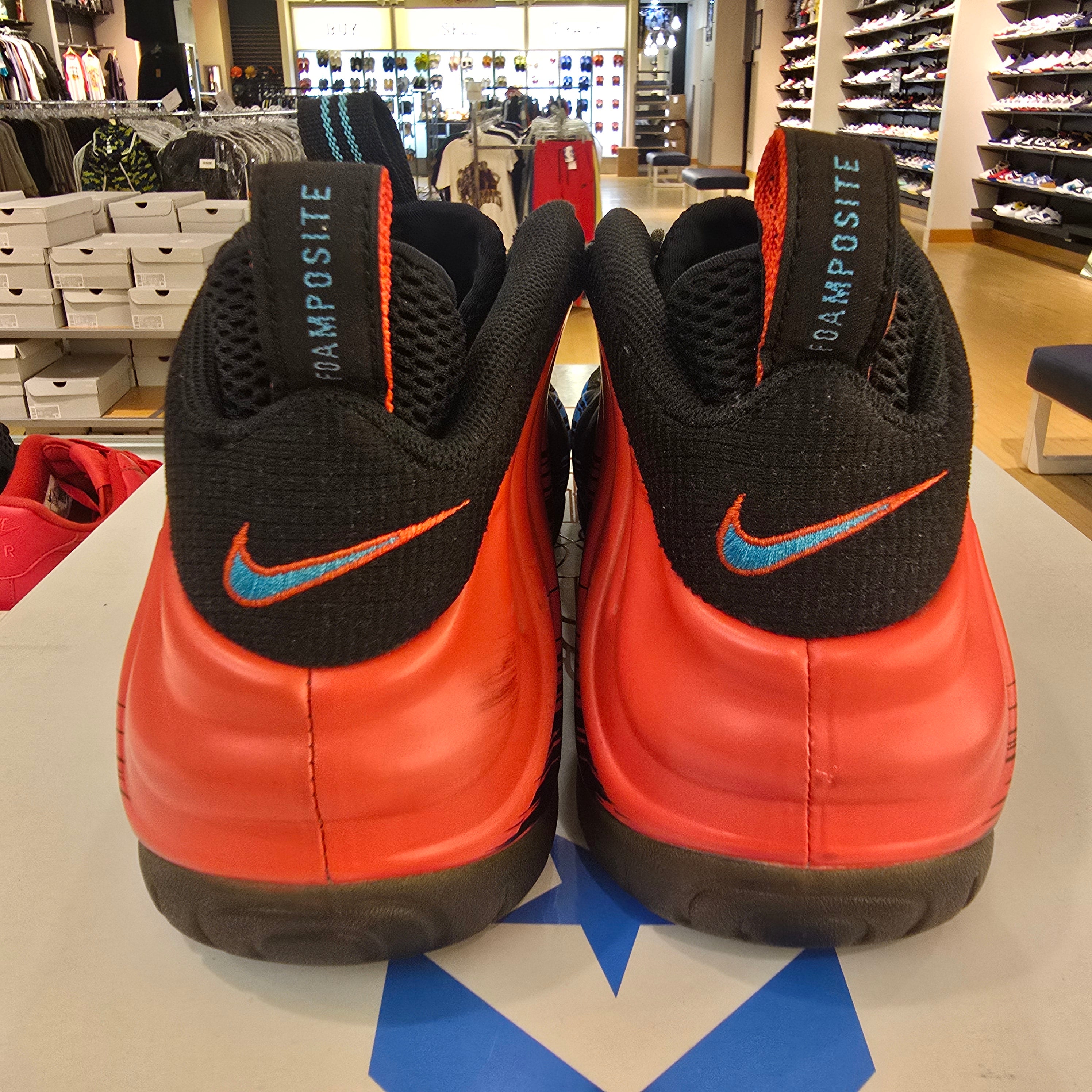Nike Air Foamposite Pro Spiderman SZ 12 USED NO BOX