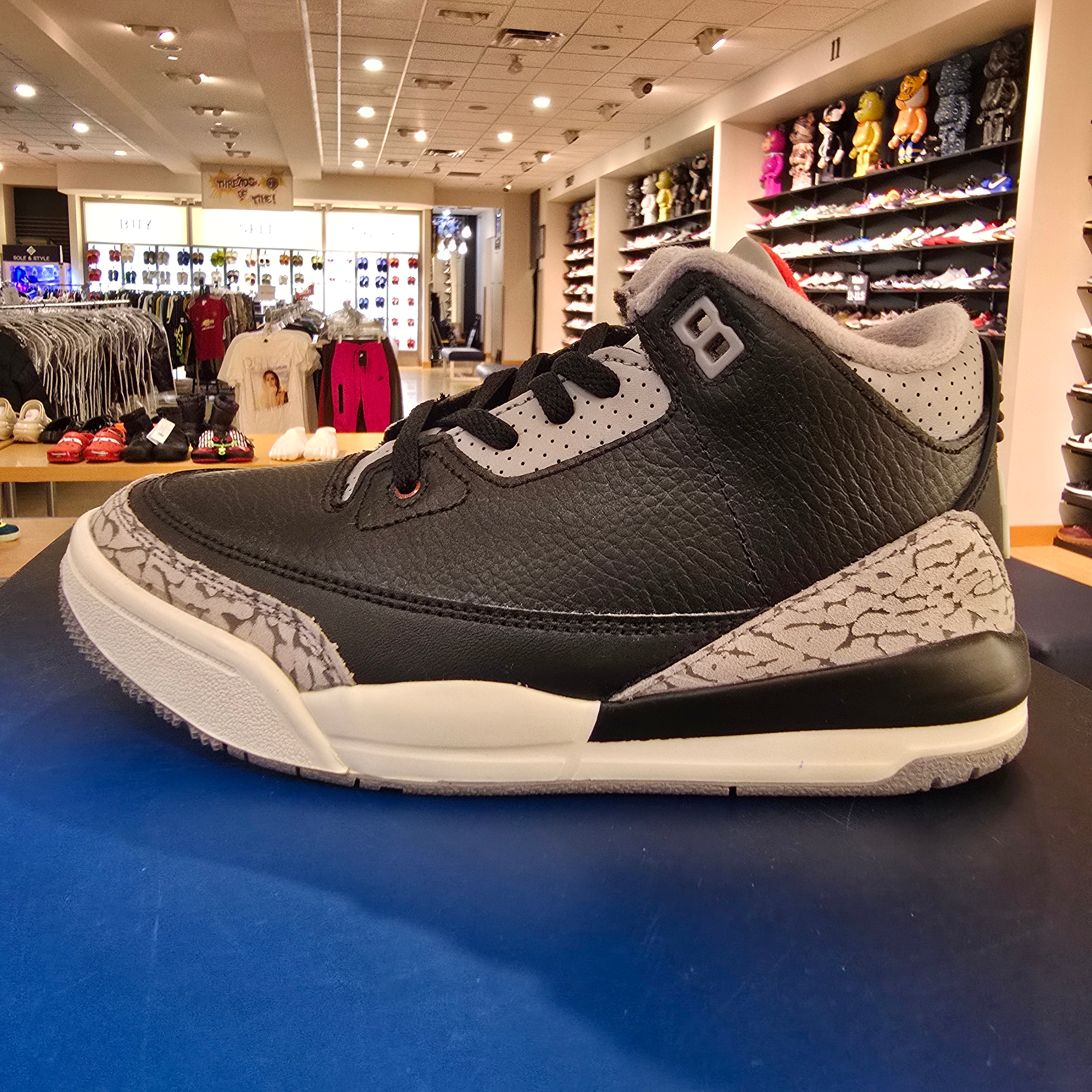 Jordan 3 Retro Black Cement (2024) (PS) SZ 2Y