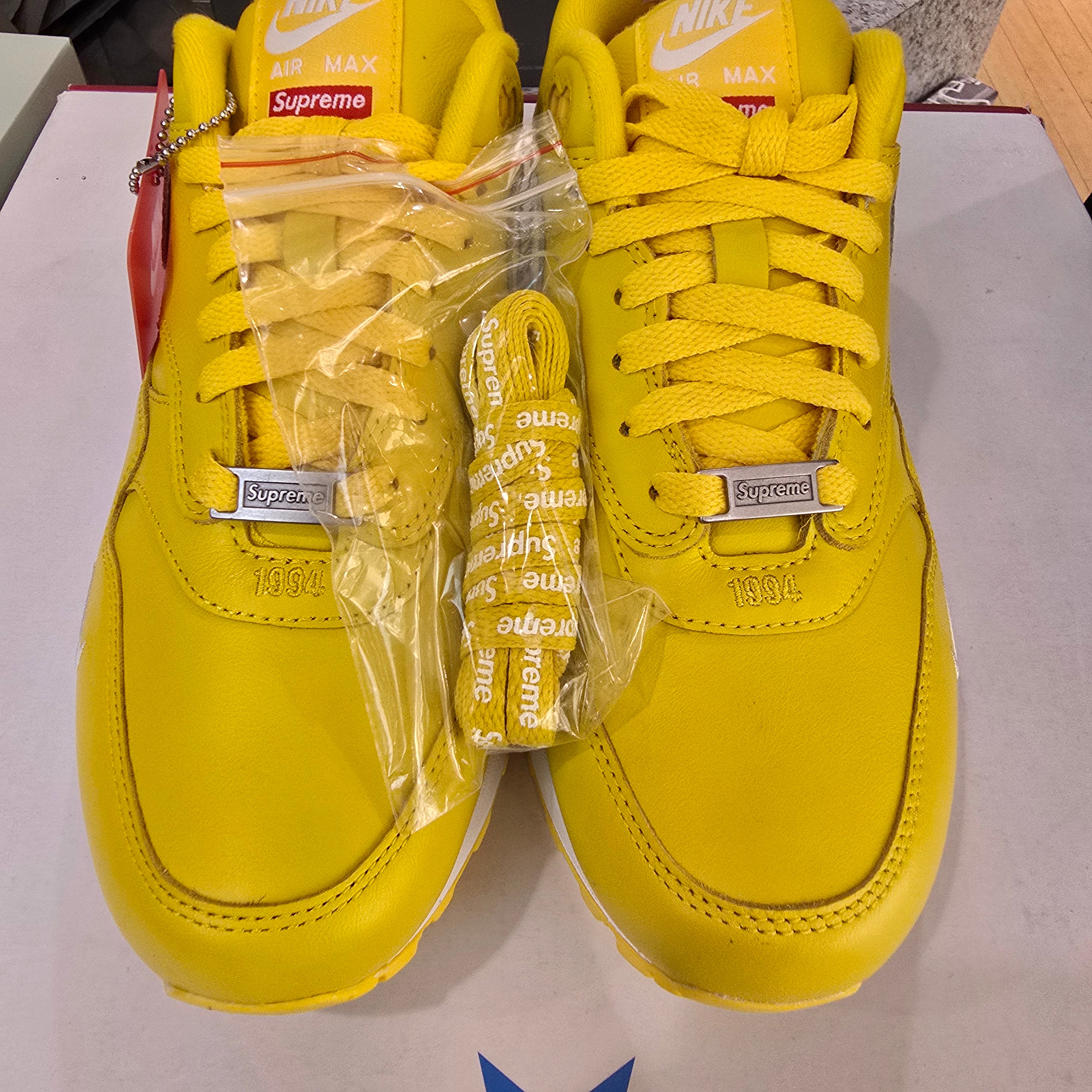 Nike Air Max 1 '87 SP Supreme Speed Yellow SZ 8