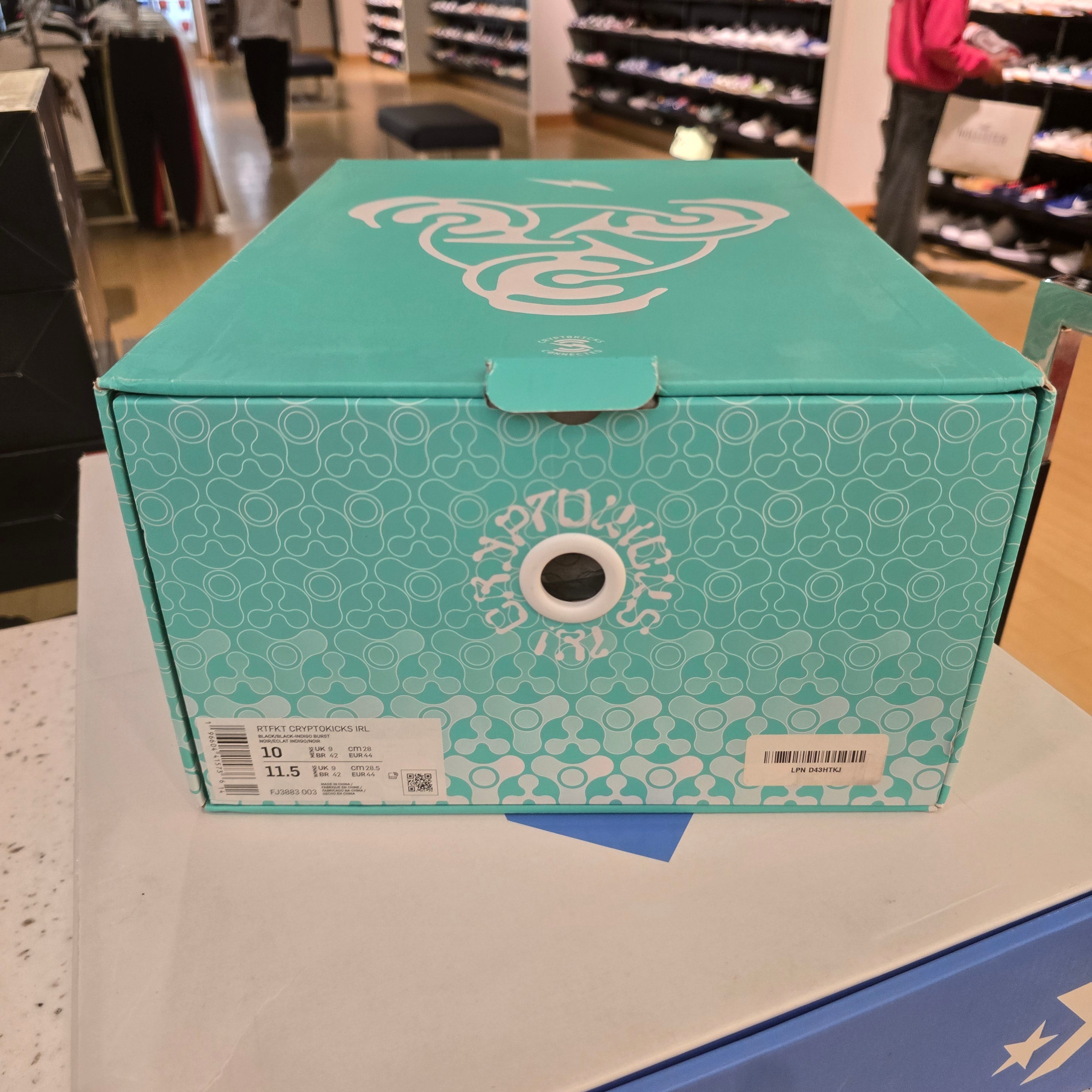 Nike RTFKT Cryptokicks iRL Space Matter SZ 10