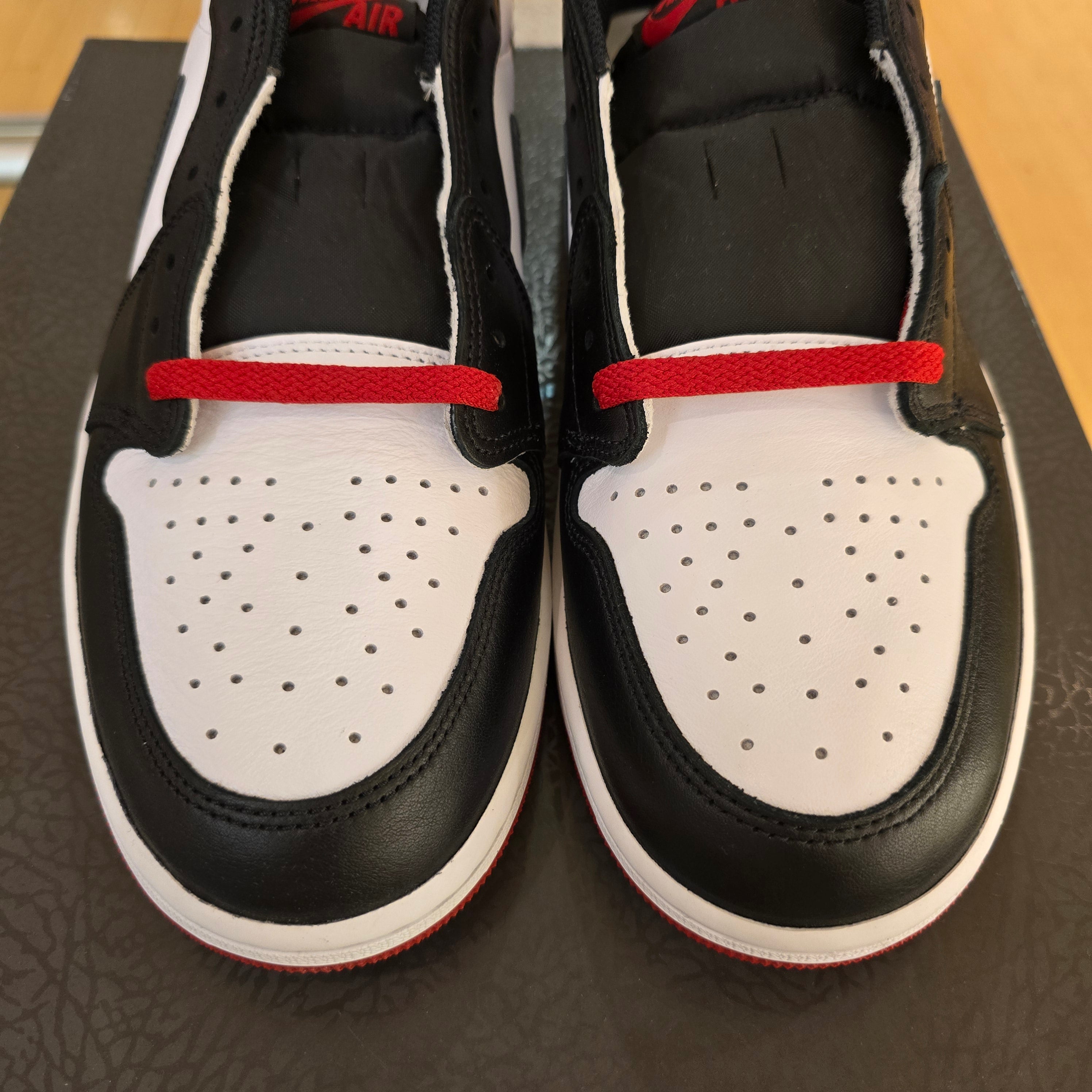 Jordan 1 Retro Low OG Black Toe 2023 SZ 13