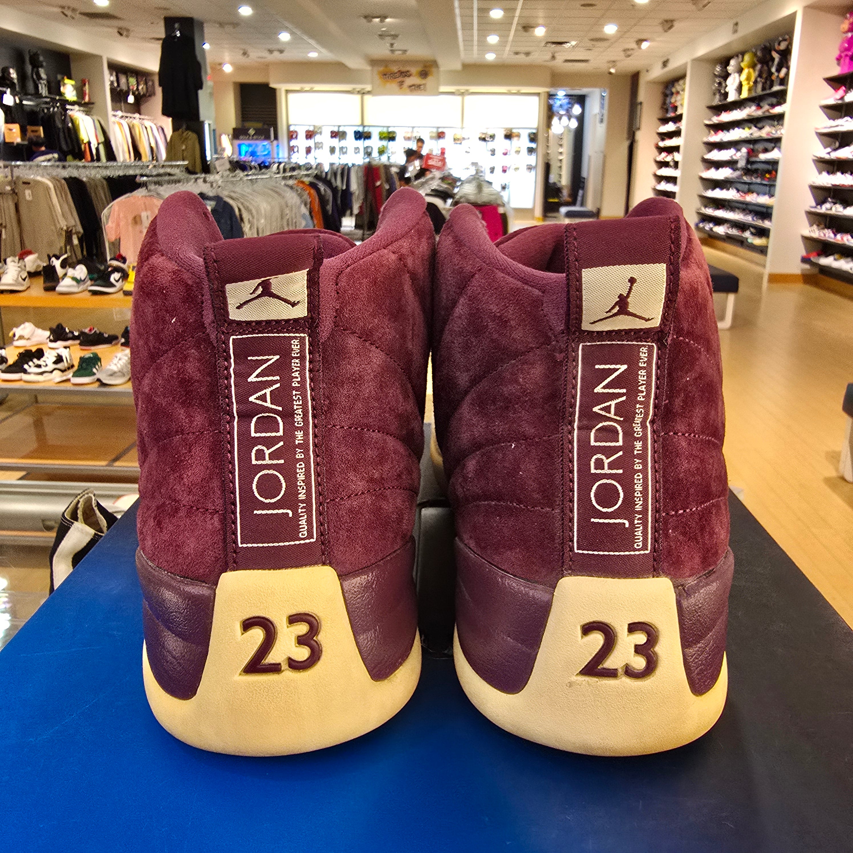 Jordan 12 Retro Bordeaux SZ 12 USED NO BOX
